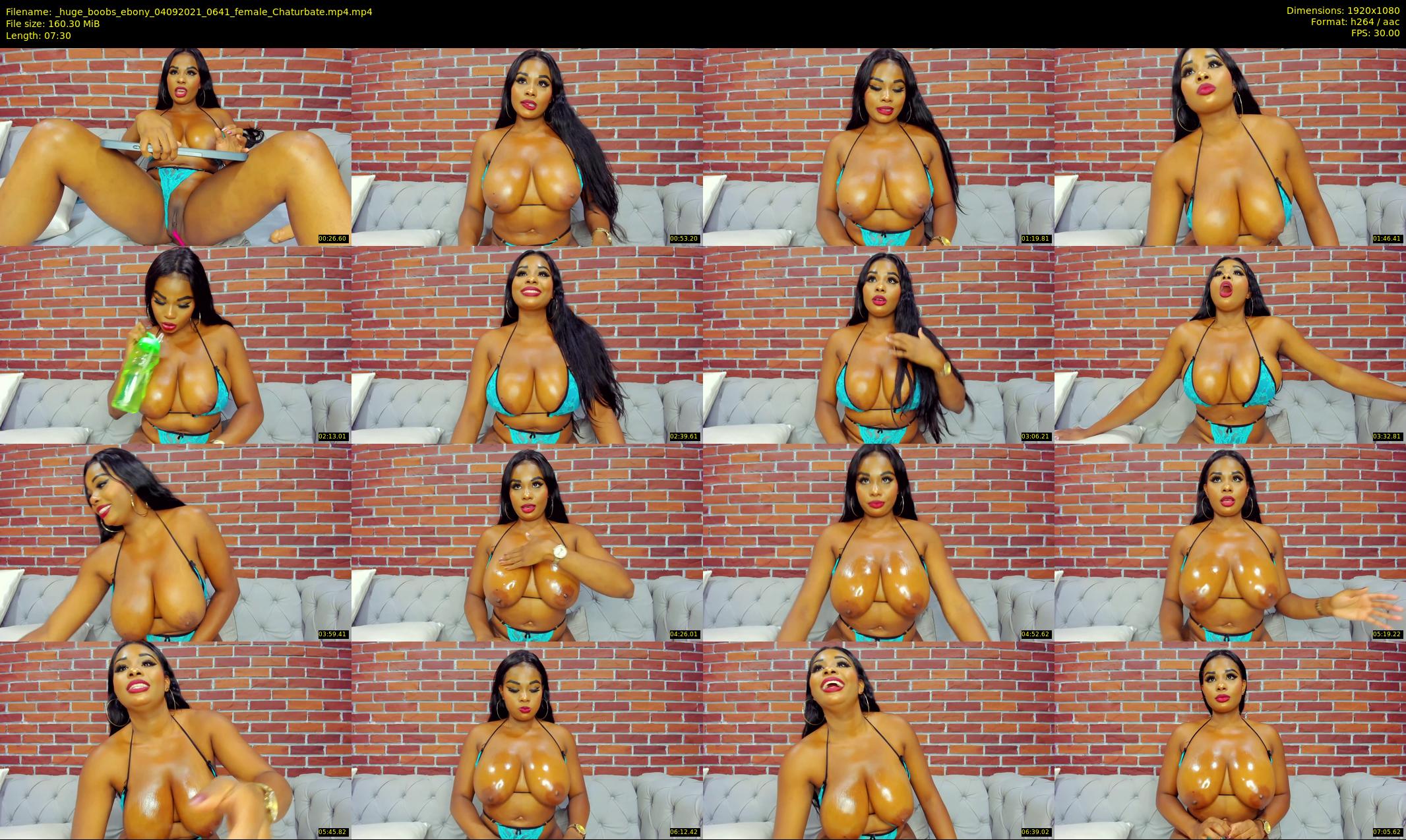 _huge_boobs_ebony — 8 minute Chaturbate female cam show recording, 1080p, Sep 4, 2021