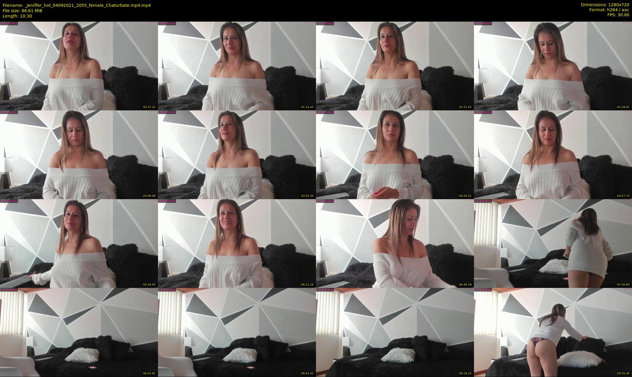 _jeniffer_hot — 11 minute Chaturbate female cam show recording, 720p, Sep 4, 2021