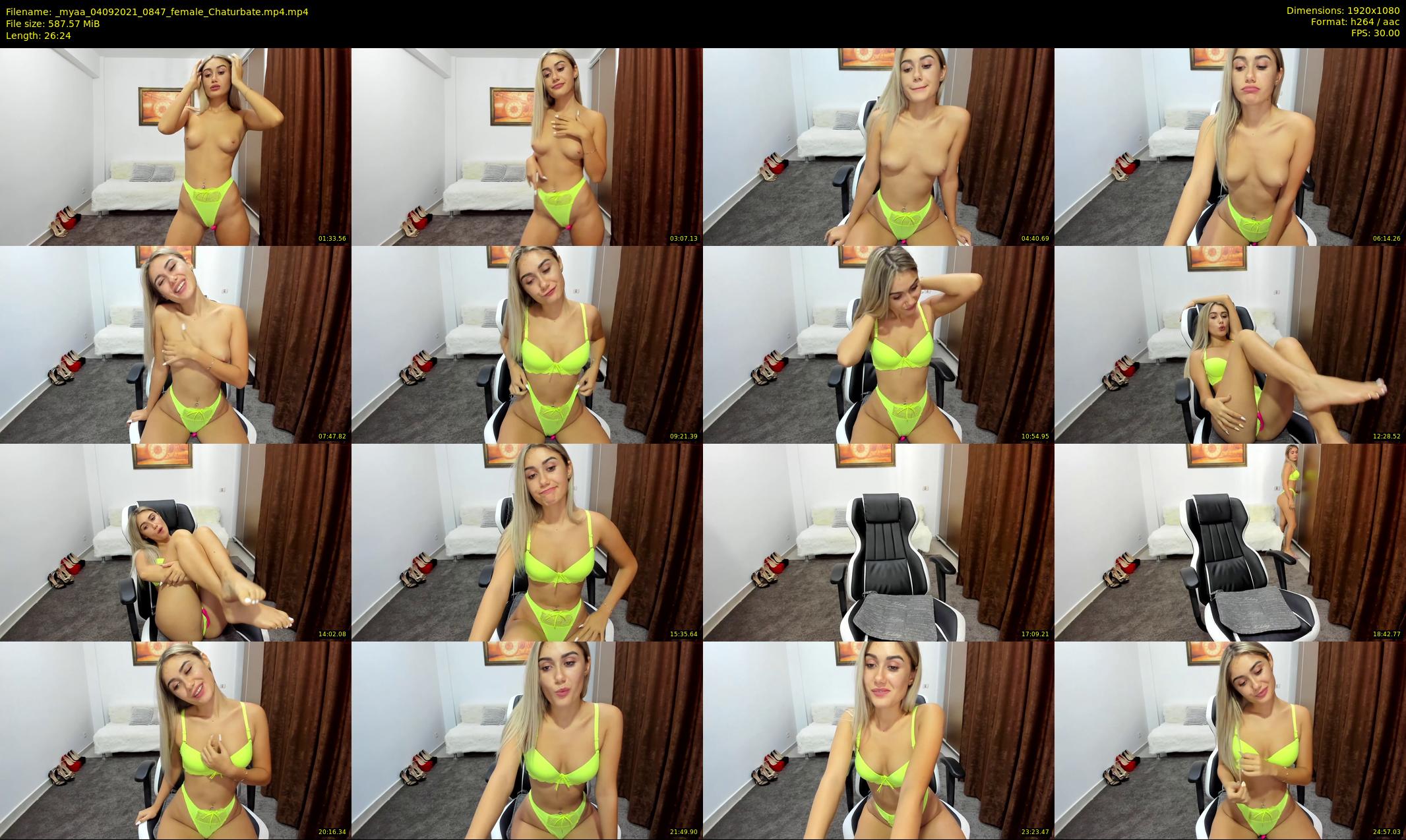 _myaa — 27 minute Chaturbate female cam show recording, 1080p, Sep 4, 2021
