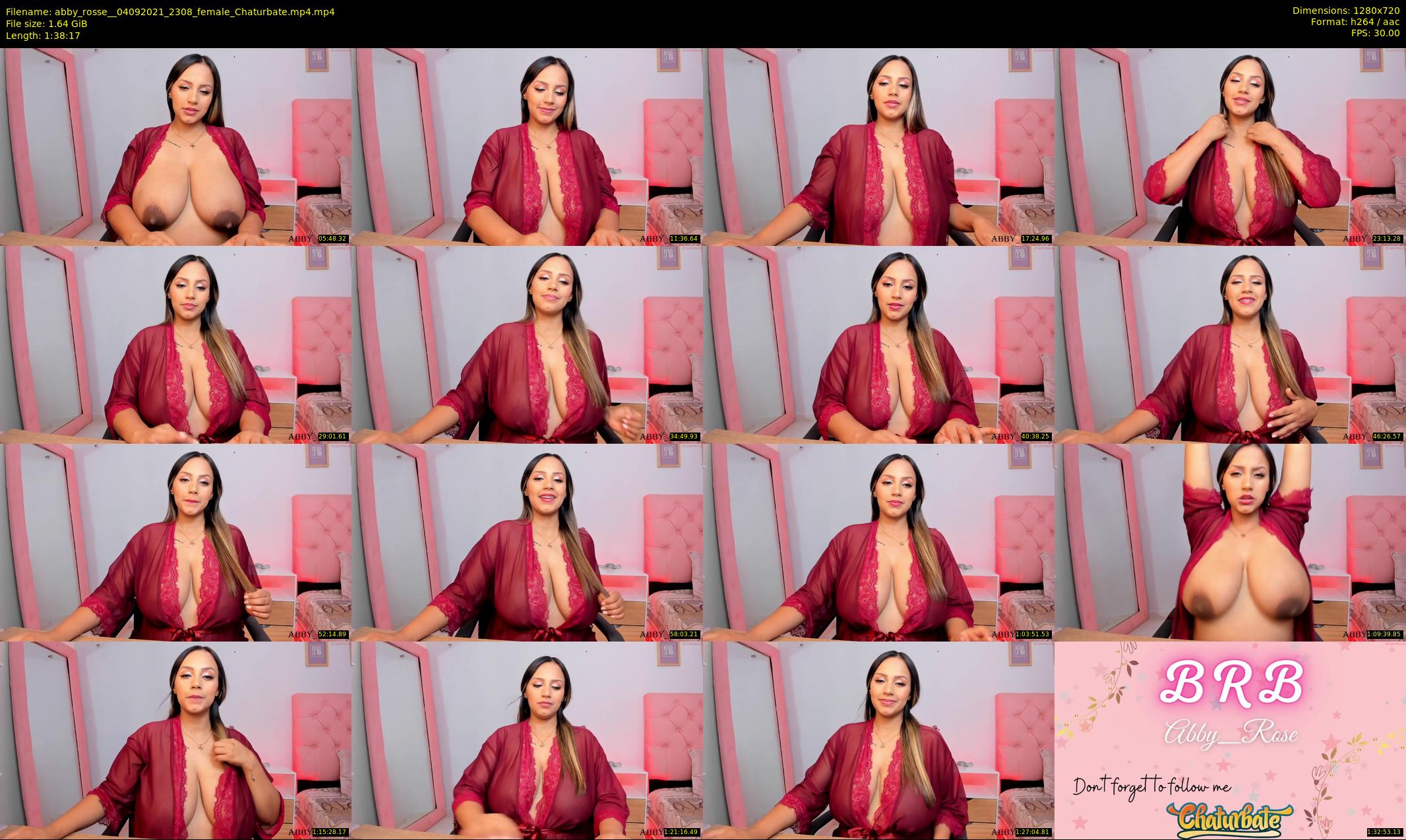 abby_rosse_ — 99 minute Chaturbate female cam show recording, 720p, Sep 4, 2021