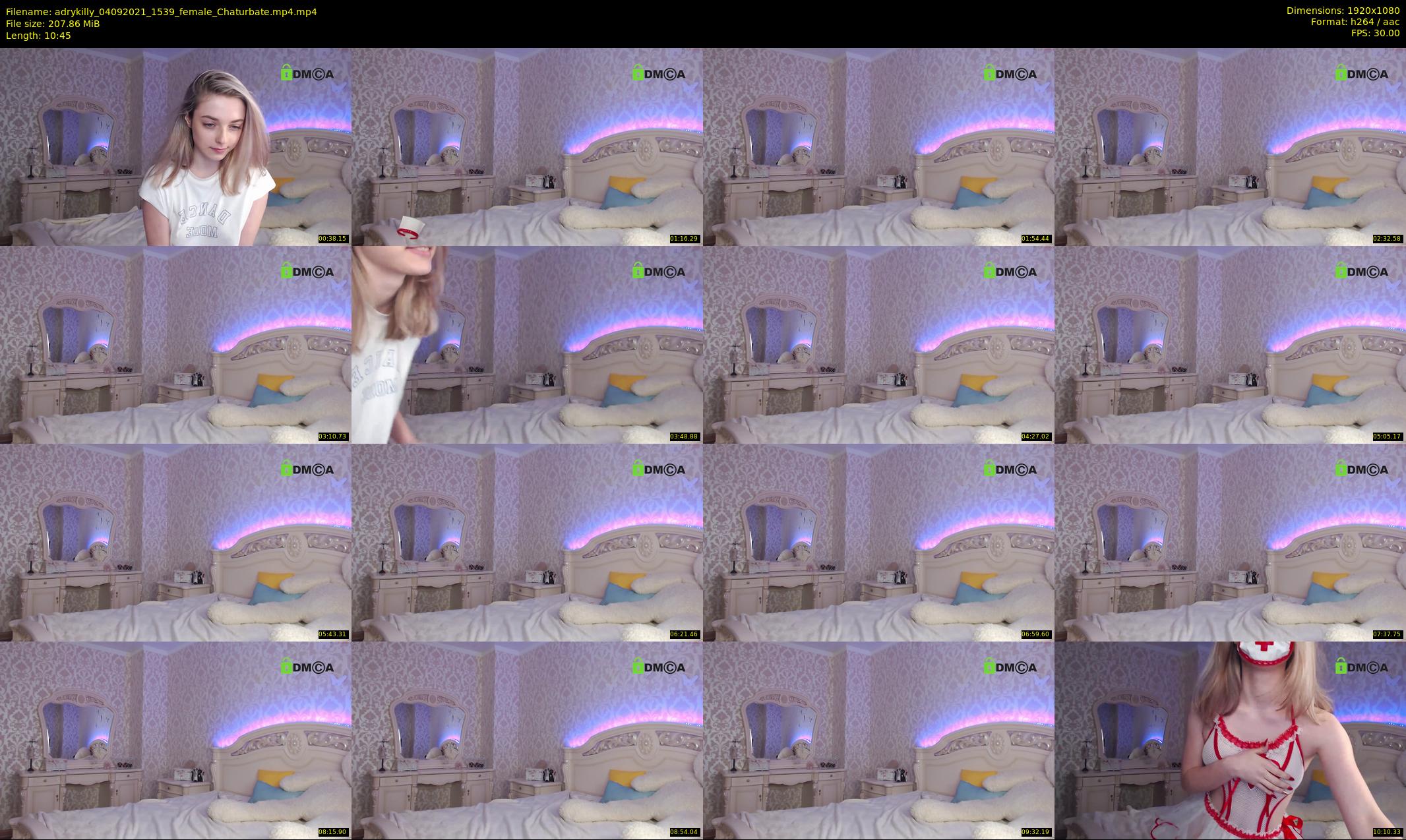 adrykilly — 11 minute Chaturbate female cam show recording, 1080p, Sep 4, 2021