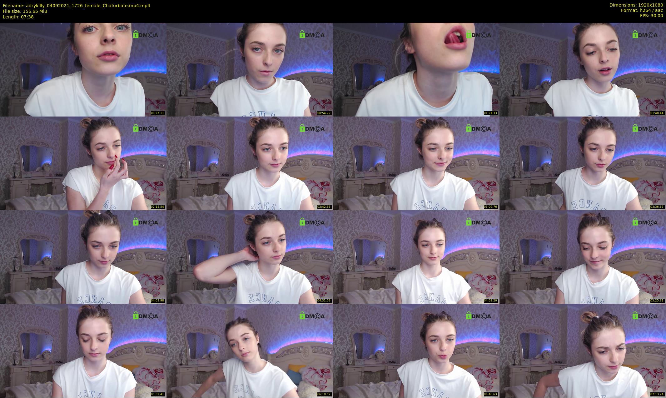 adrykilly — 8 minute Chaturbate female cam show recording, 1080p, Sep 4, 2021