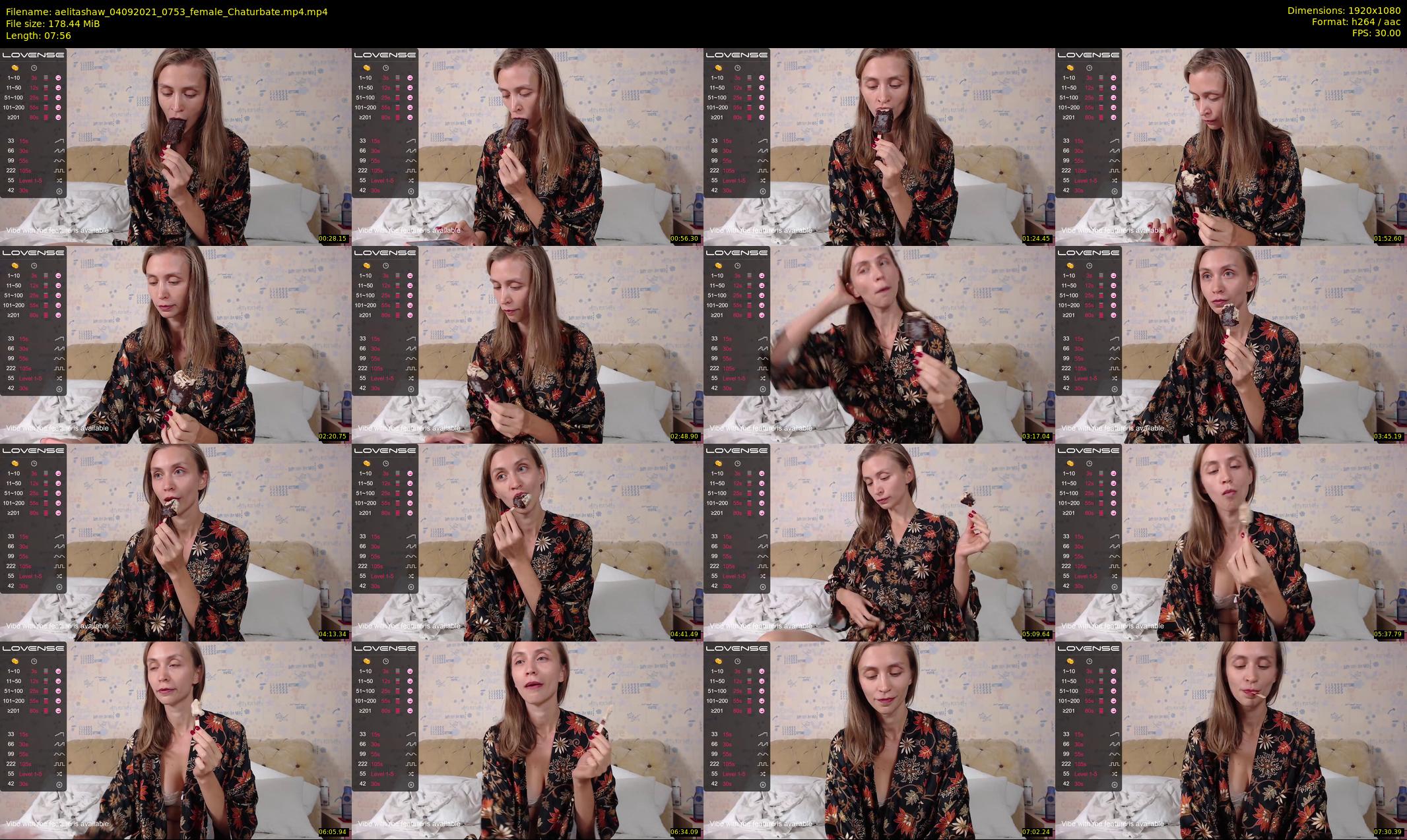 aelitashaw — 8 minute Chaturbate female cam show recording, 1080p, Sep 4, 2021