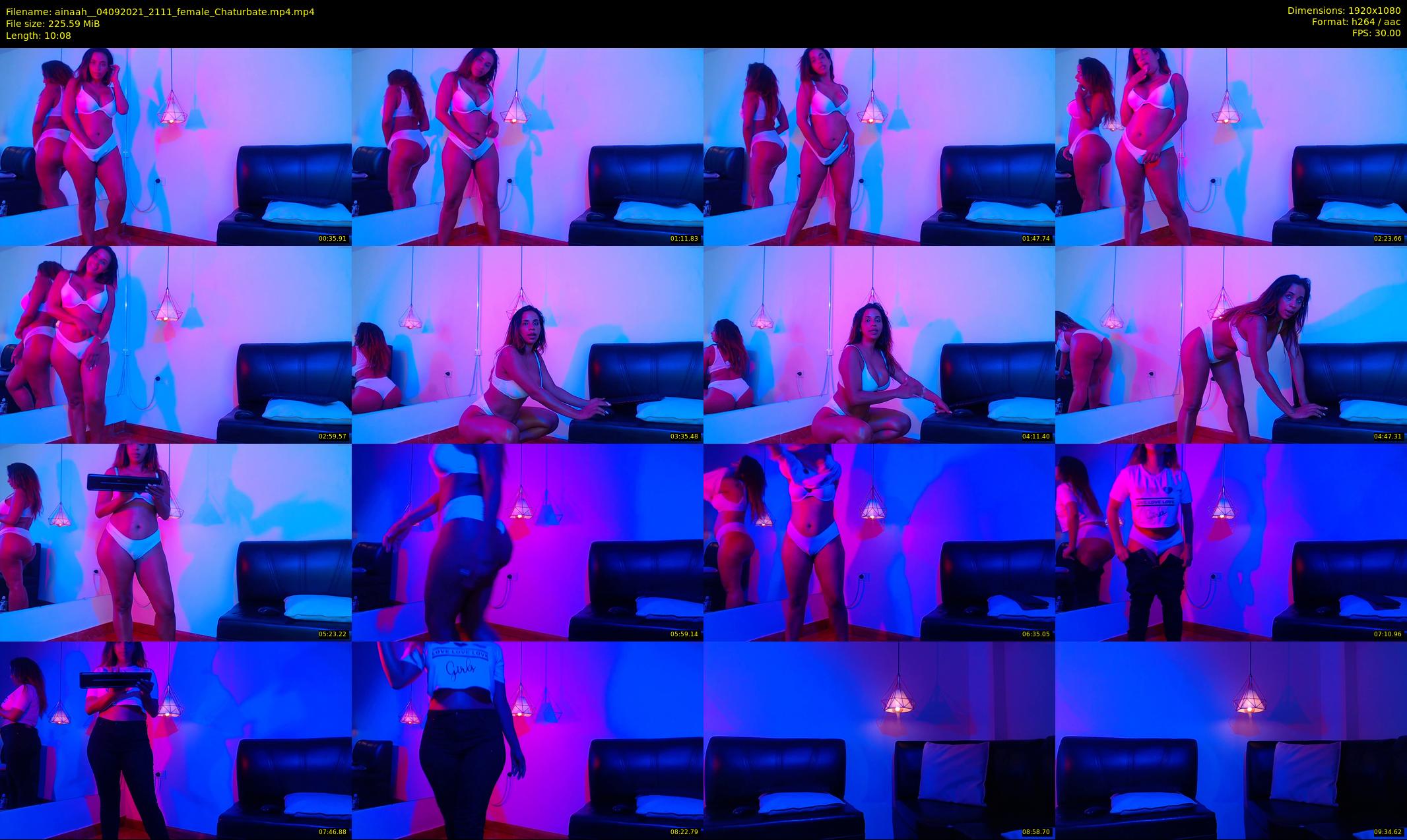 ainaah_ — 11 minute Chaturbate female cam show recording, 1080p, Sep 4, 2021
