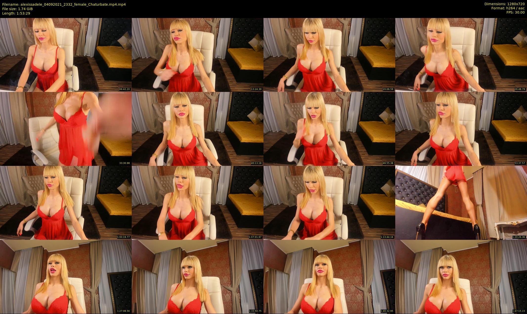 alexissadele — 114 minute Chaturbate female cam show recording, 720p, Sep 4, 2021
