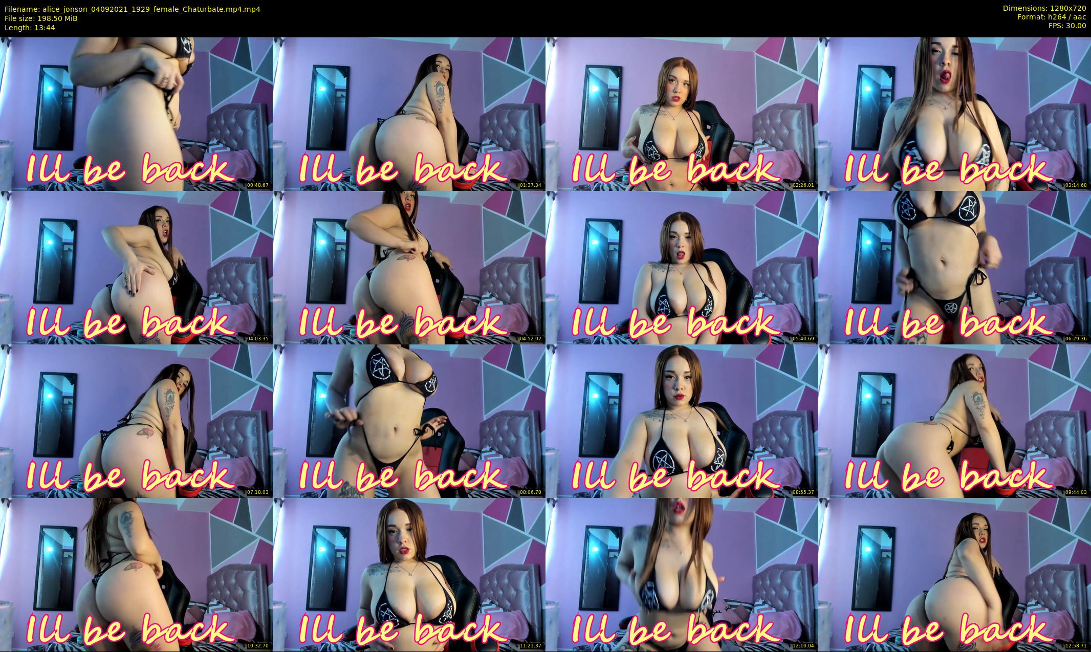 alice_jonson — 14 minute Chaturbate female cam show recording, 720p, Sep 4, 2021
