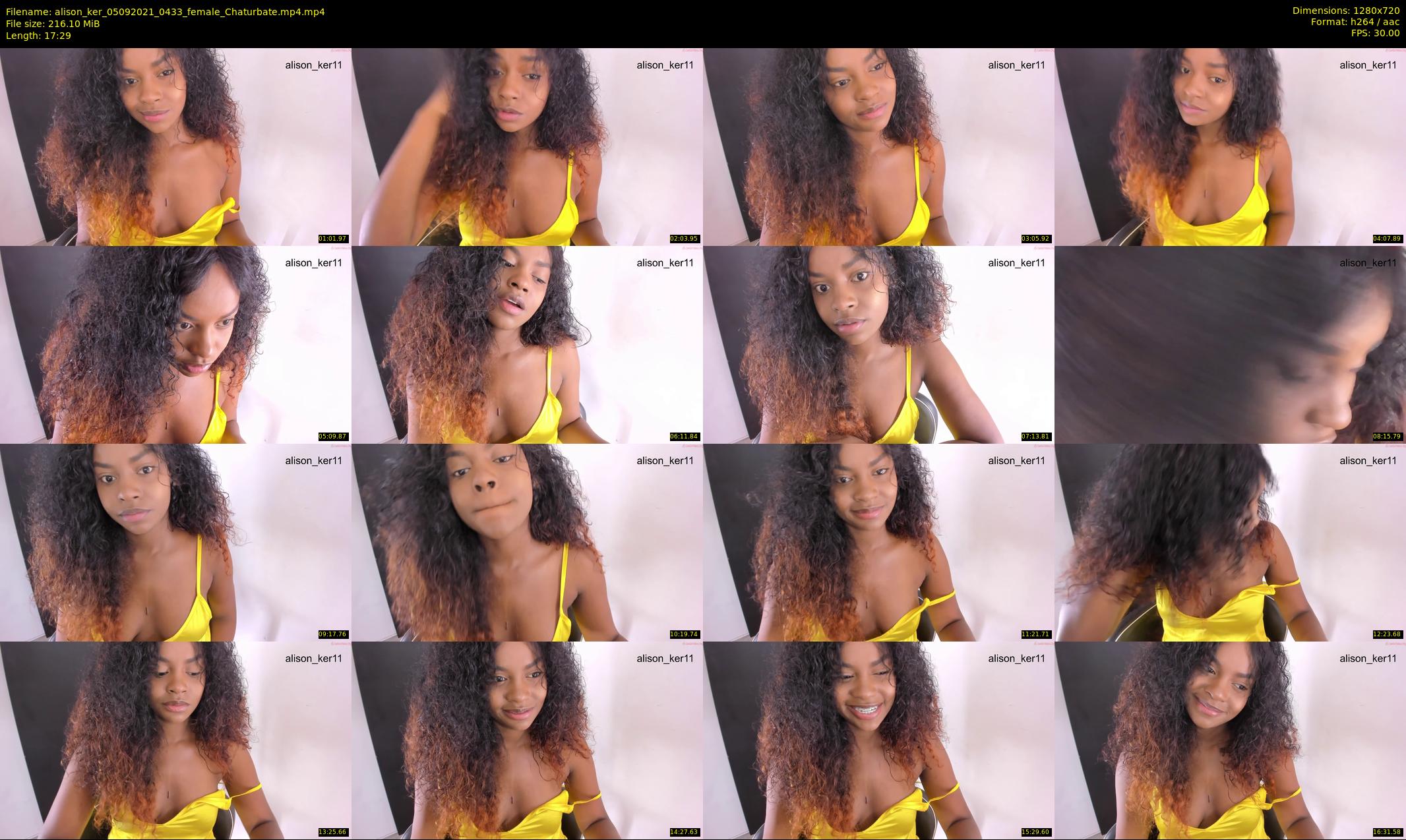 alison_ker — 18 minute Chaturbate female cam show recording, 720p, Sep 5, 2021
