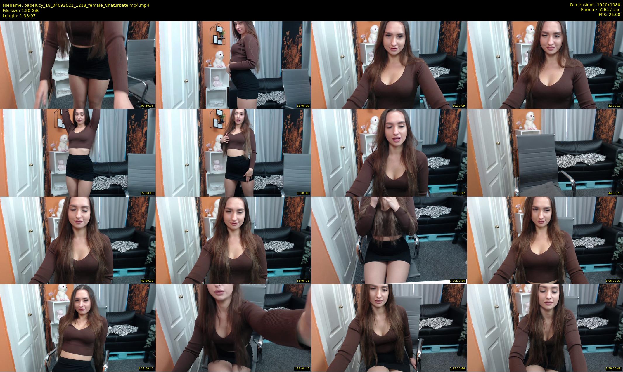 babelucy_18 — 94 minute Chaturbate female cam show recording, 1080p, Sep 4, 2021