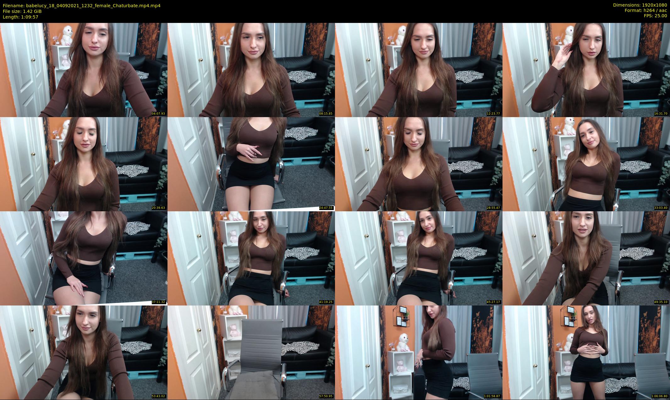 babelucy_18 — 70 minute Chaturbate female cam show recording, 1080p, Sep 4, 2021