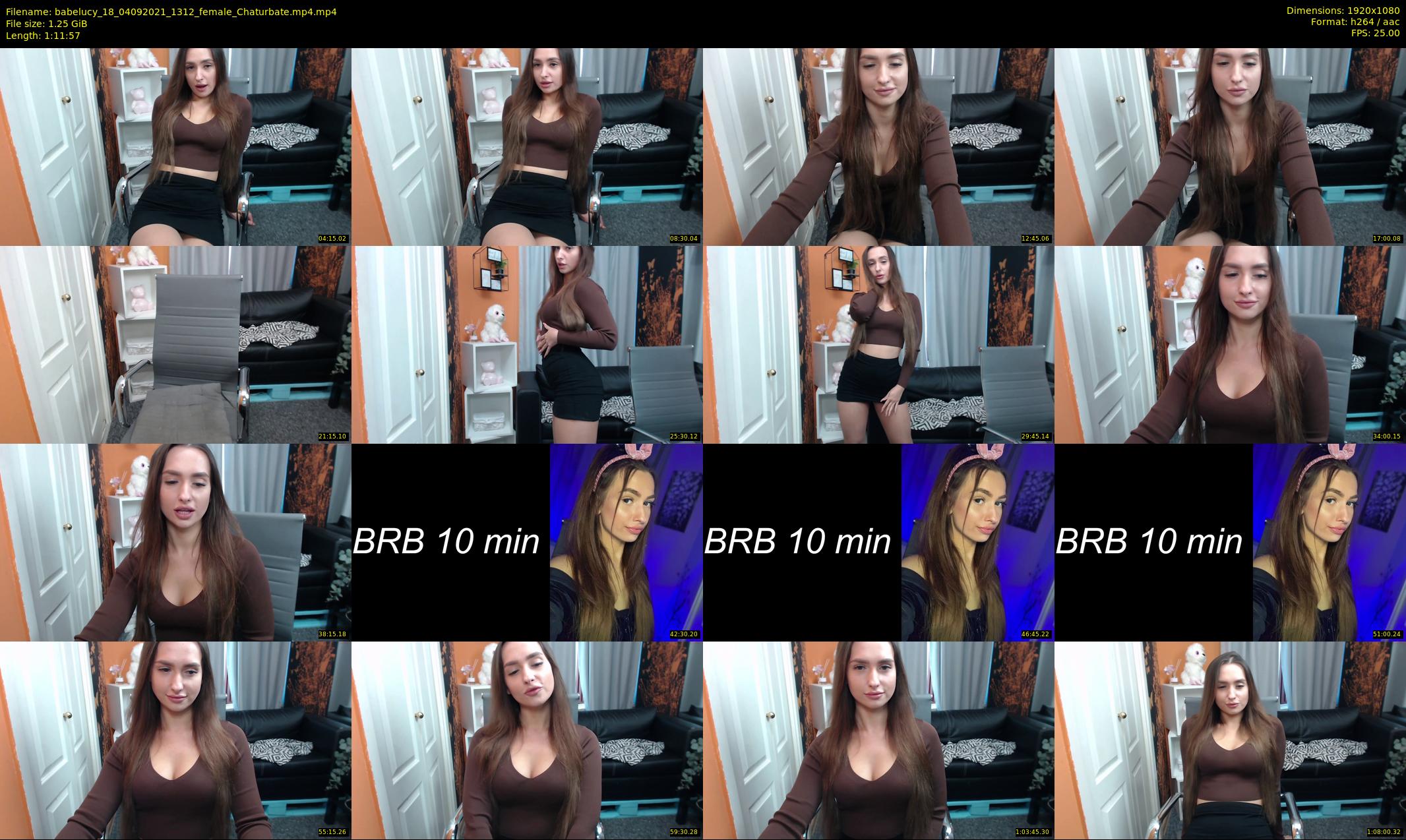 babelucy_18 — 72 minute Chaturbate female cam show recording, 1080p, Sep 4, 2021