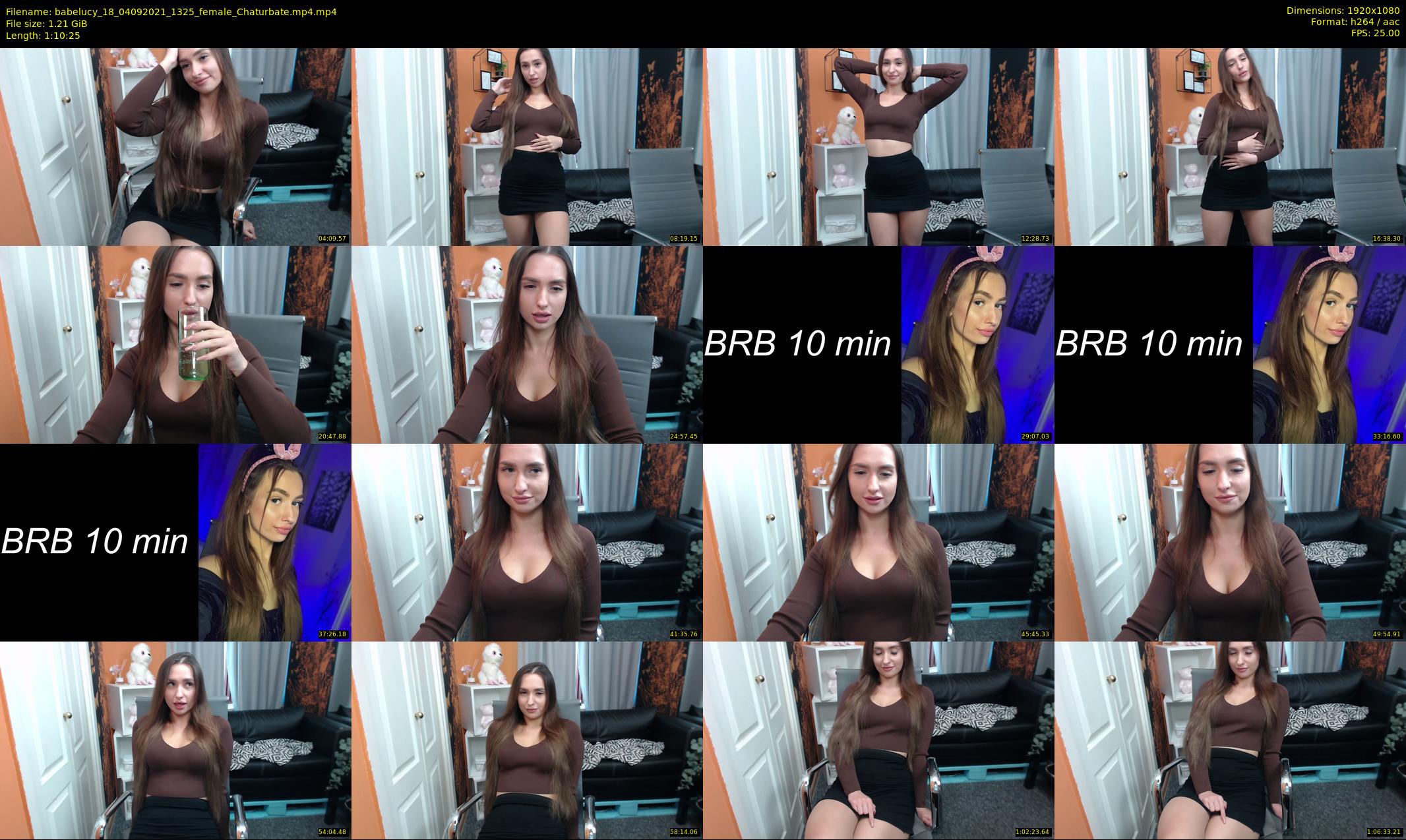 babelucy_18 — 71 minute Chaturbate female cam show recording, 1080p, Sep 4, 2021