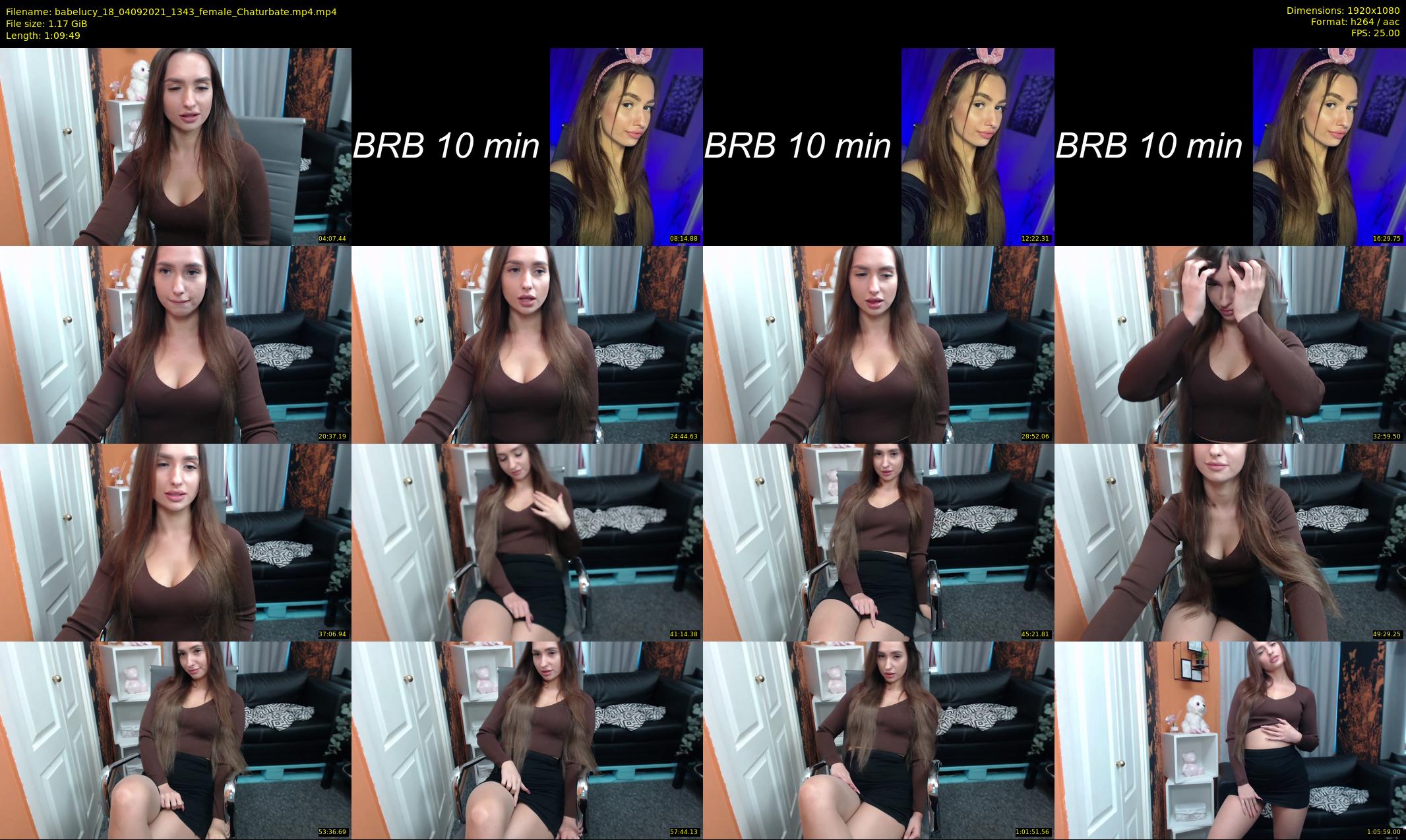 babelucy_18 — 70 minute Chaturbate female cam show recording, 1080p, Sep 4, 2021