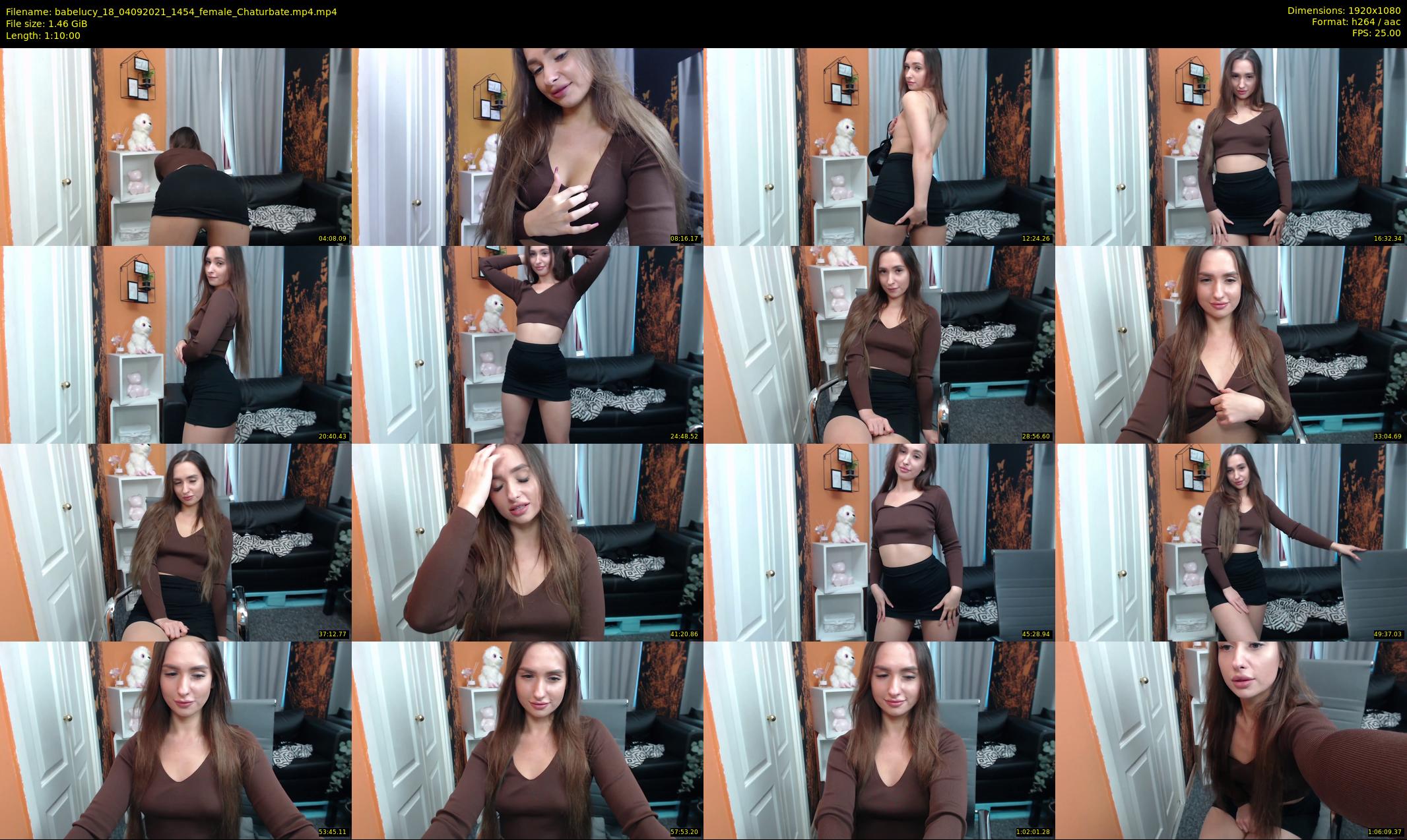 babelucy_18 — 70 minute Chaturbate female cam show recording, 1080p, Sep 4, 2021