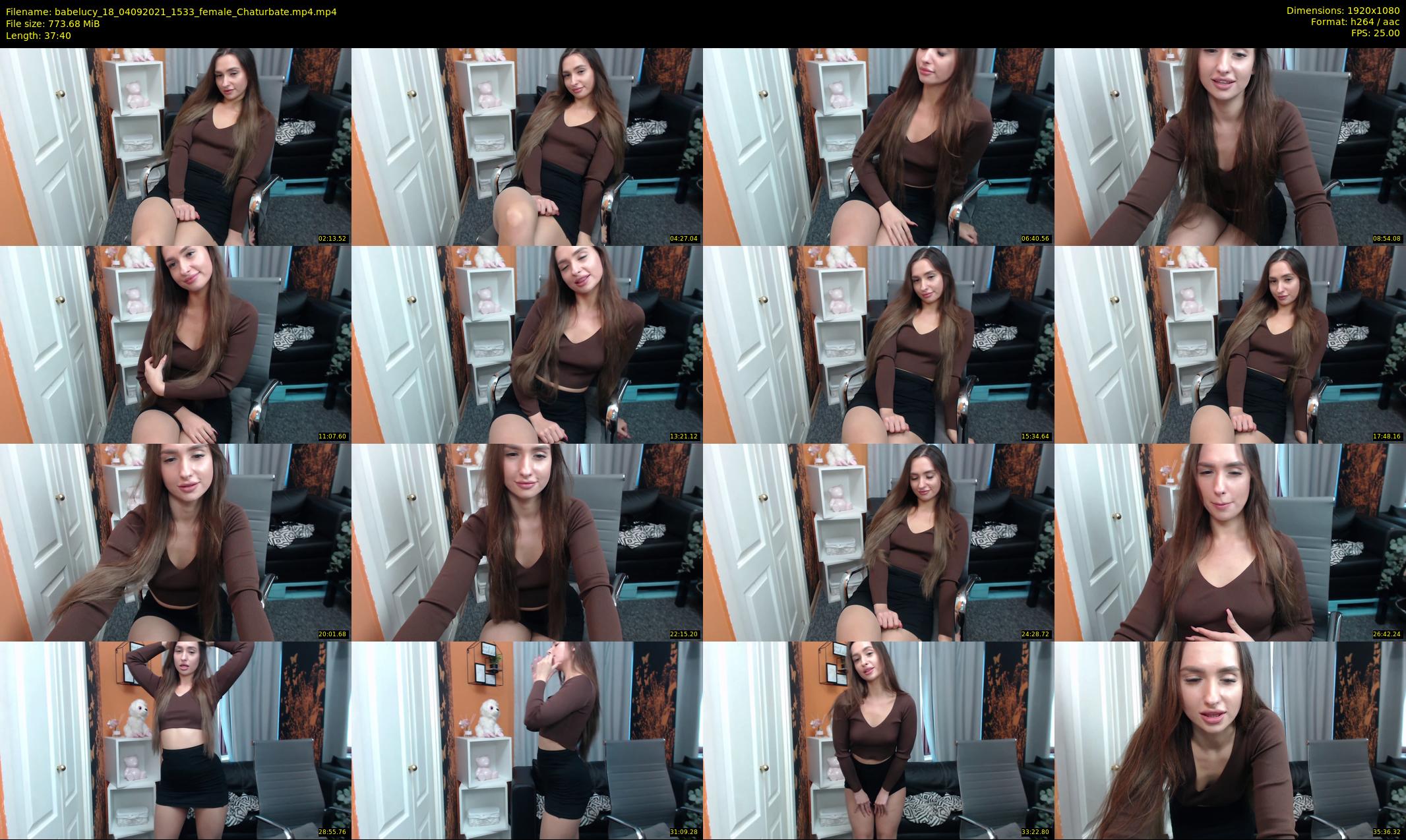 babelucy_18 — 38 minute Chaturbate female cam show recording, 1080p, Sep 4, 2021