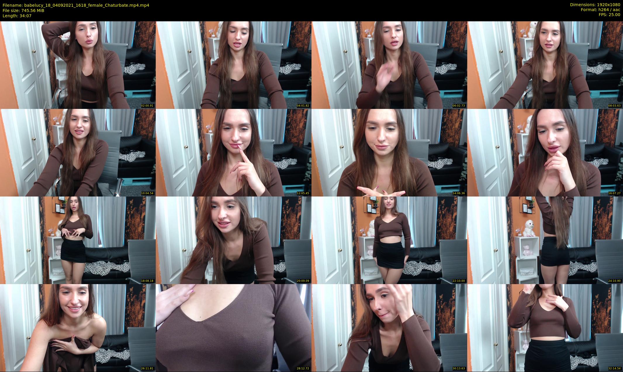babelucy_18 — 35 minute Chaturbate female cam show recording, 1080p, Sep 4, 2021
