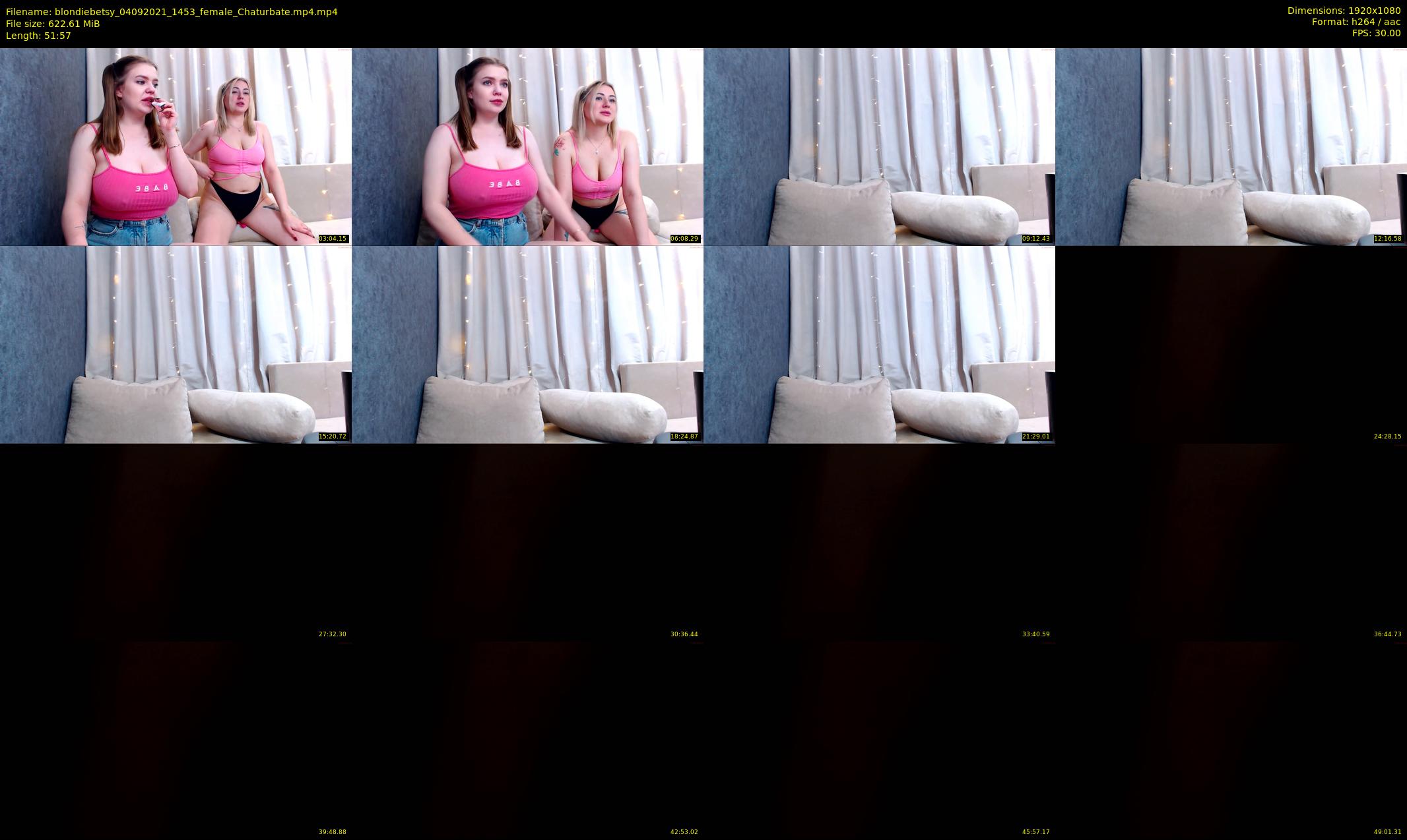blondiebetsy — 52 minute Chaturbate female cam show recording, 1080p, Sep 4, 2021