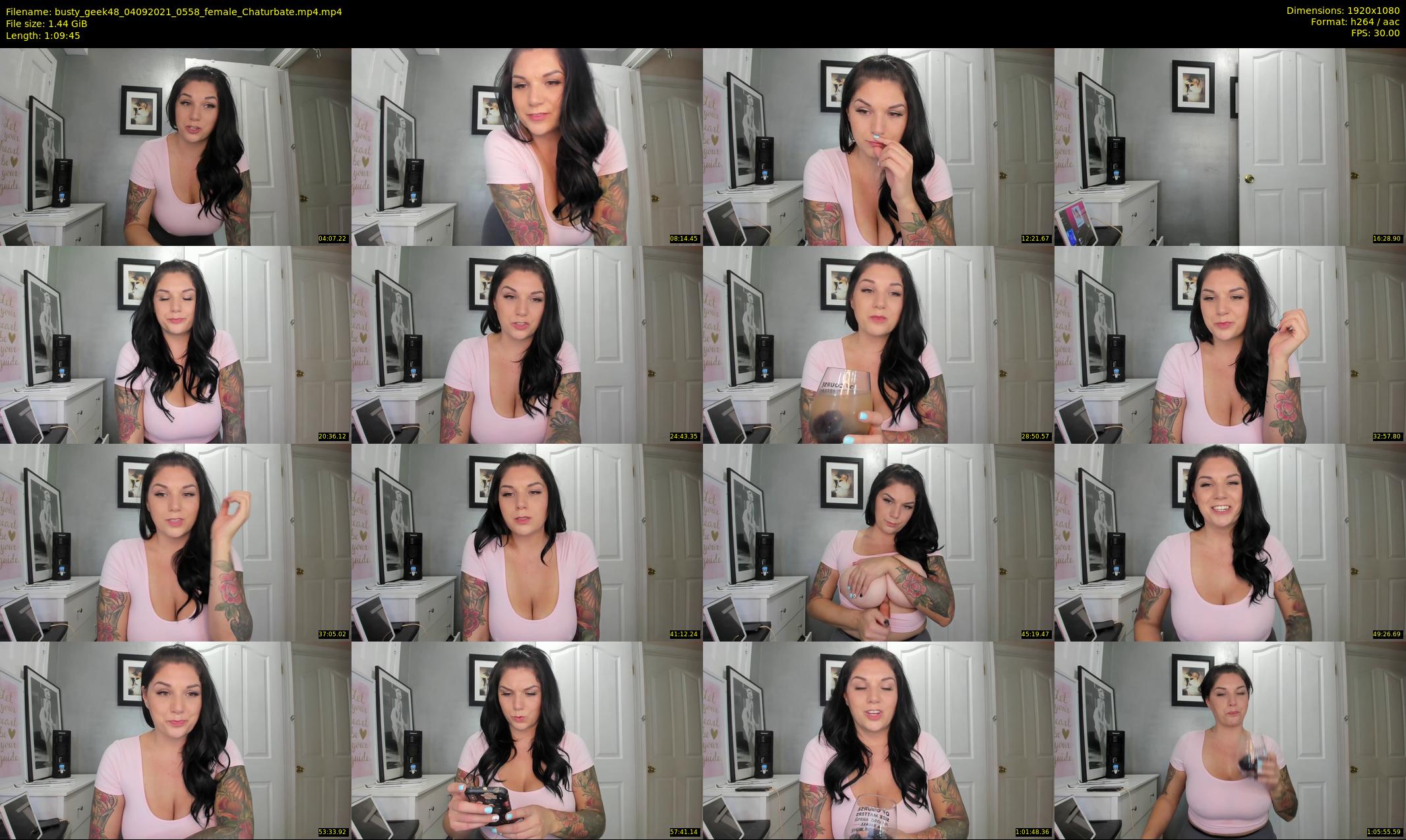 busty_geek48 — 70 minute Chaturbate female cam show recording, 1080p, Sep 4, 2021