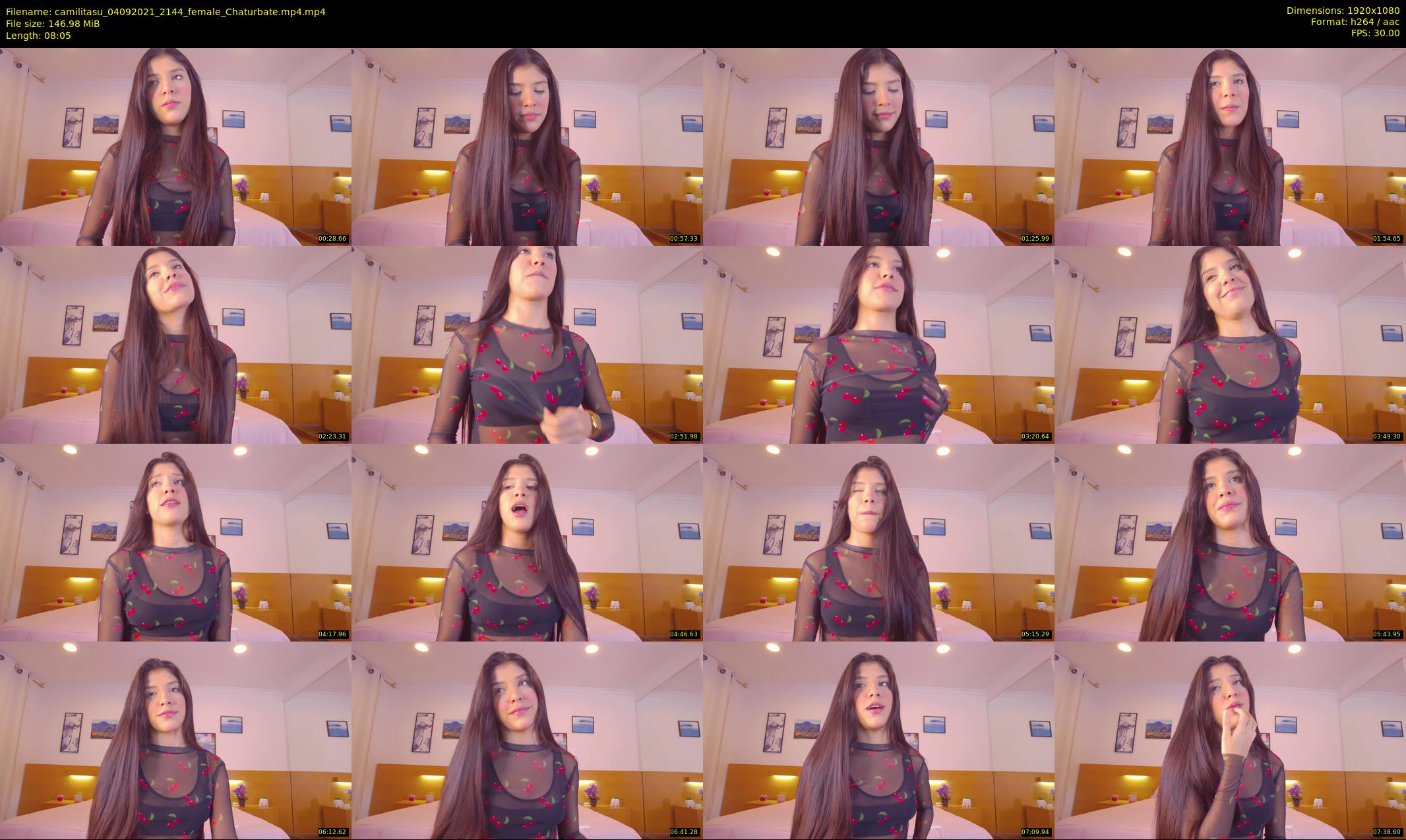 camilitasu — 9 minute Chaturbate female cam show recording, 1080p, Sep 4, 2021