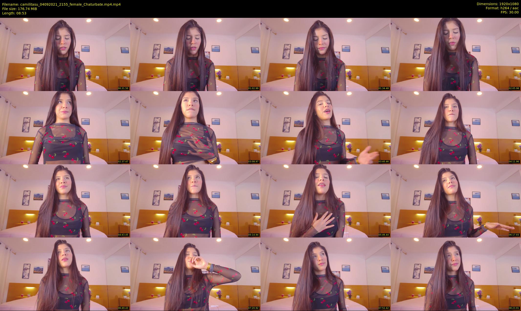 camilitasu — 9 minute Chaturbate female cam show recording, 1080p, Sep 4, 2021