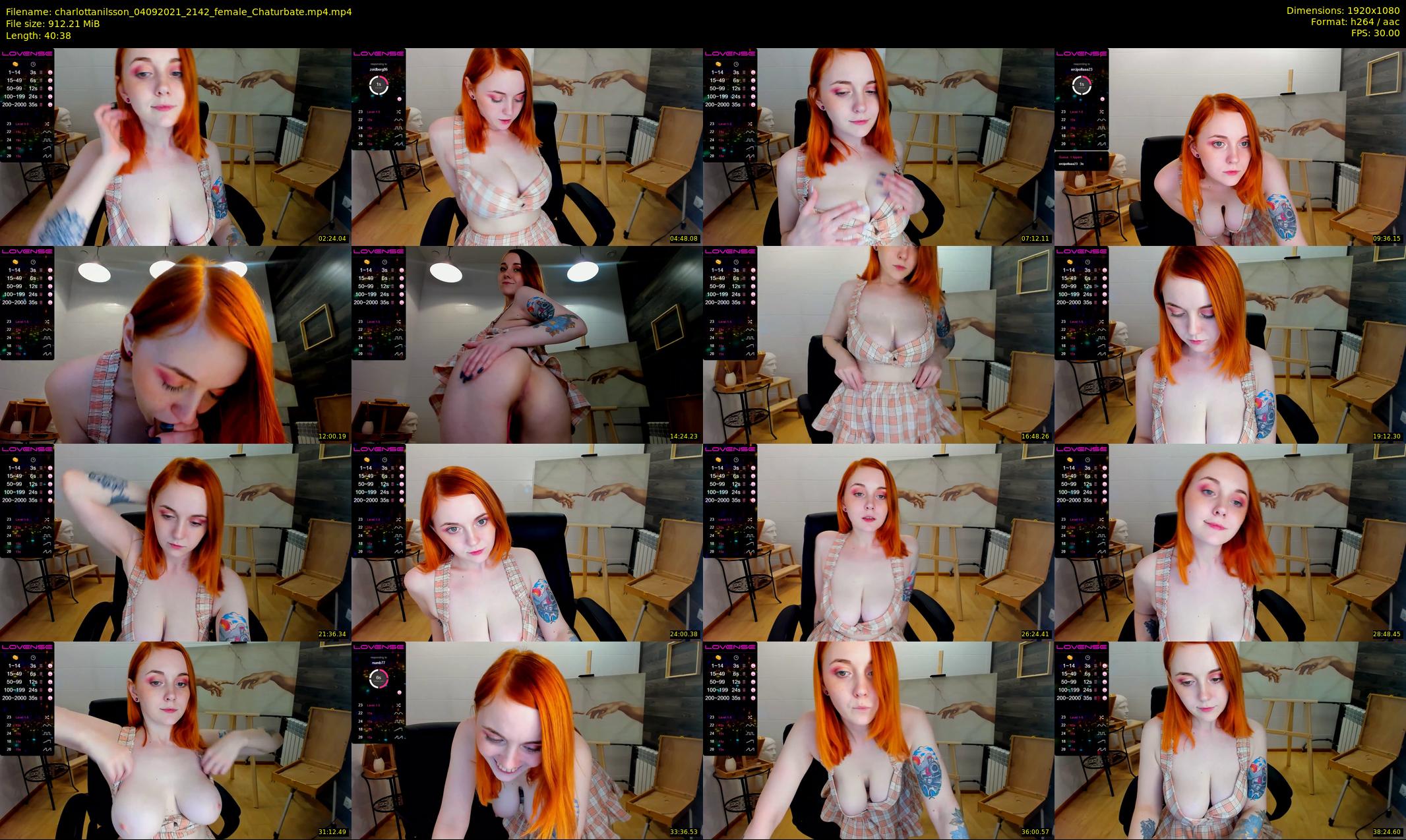 charlottanilsson — 41 minute Chaturbate female cam show recording, 1080p, Sep 4, 2021
