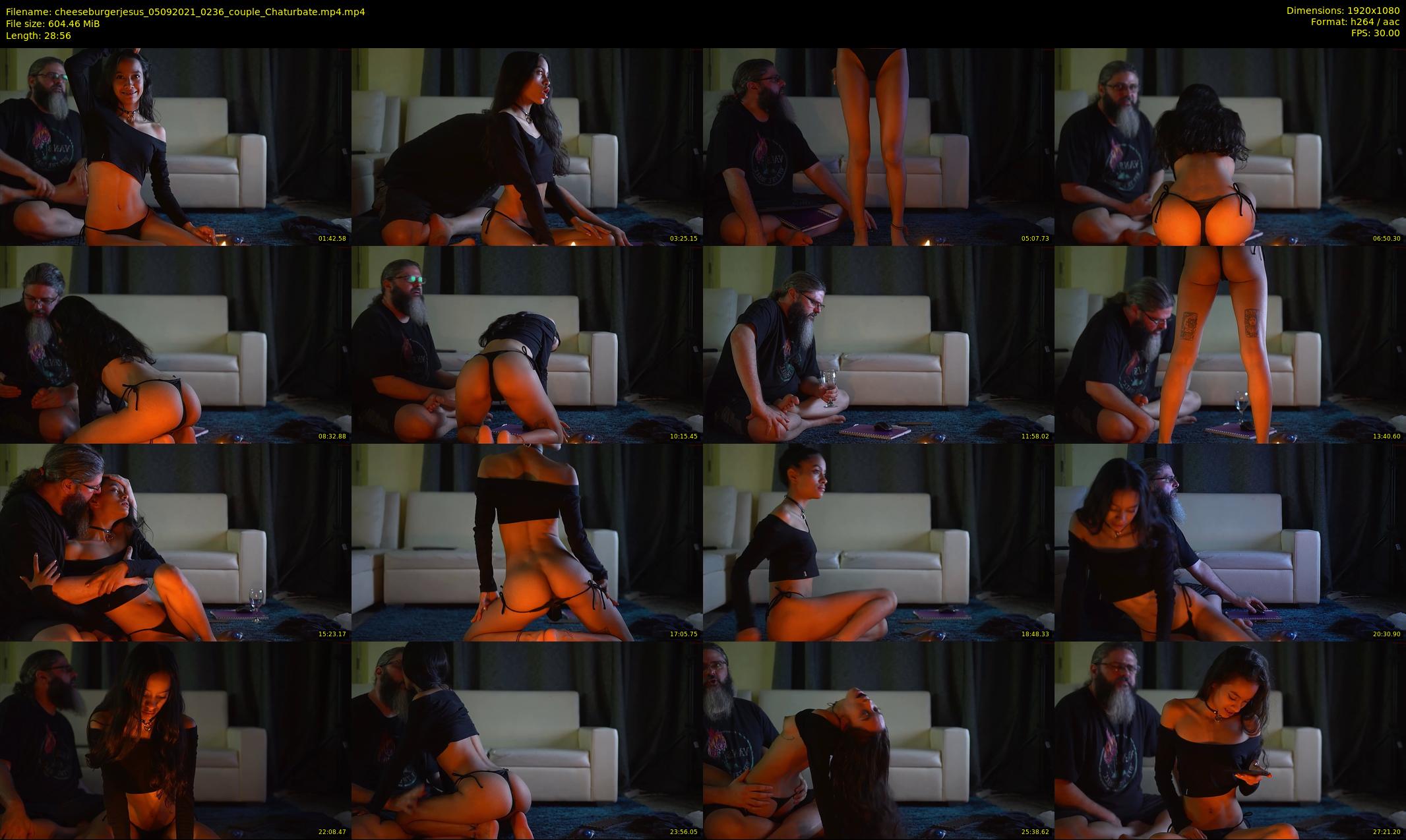 cheeseburgerjesus — 29 minute Chaturbate couple cam show recording, 1080p, Sep 5, 2021