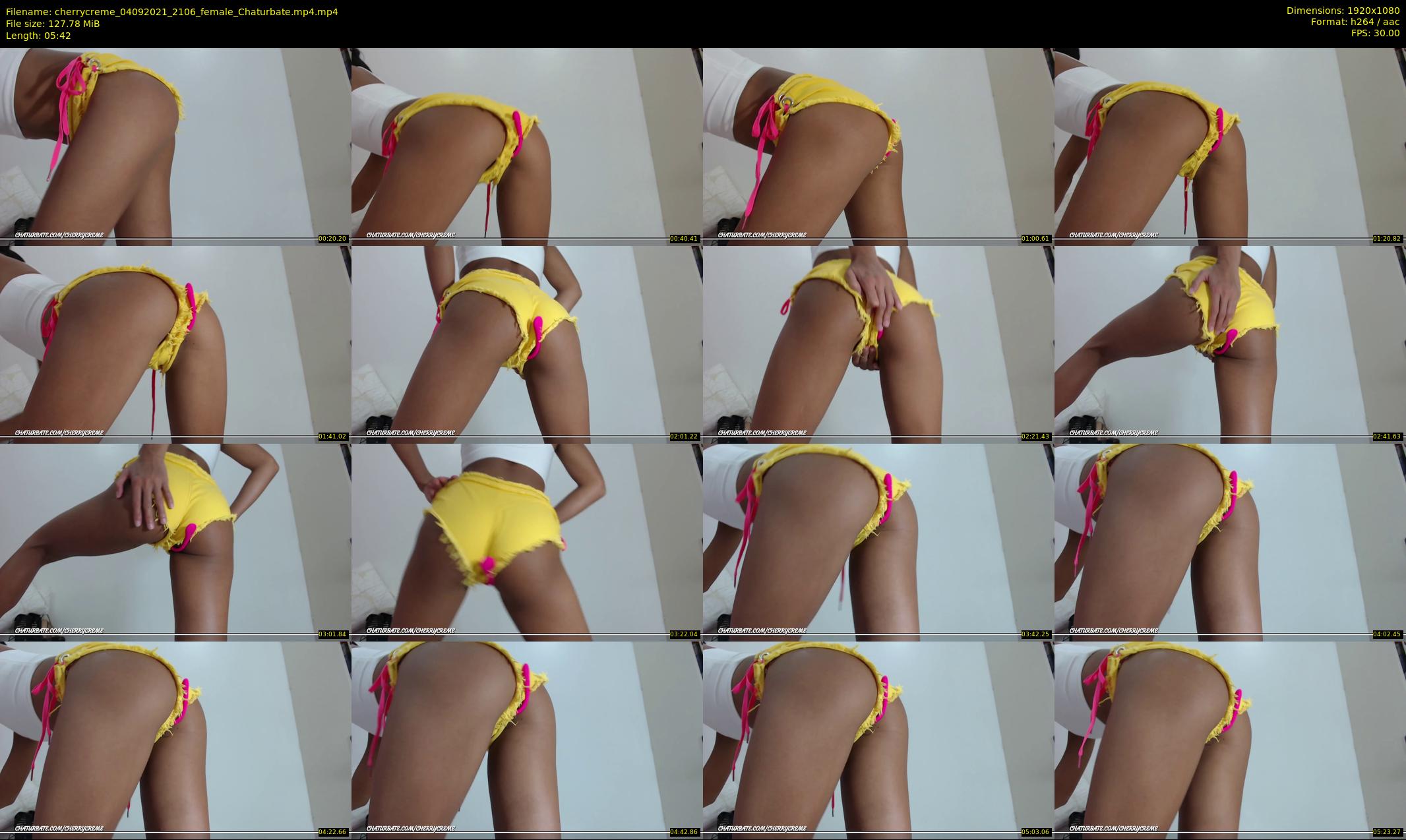 cherrycreme — 6 minute Chaturbate female cam show recording, 1080p, Sep 4, 2021