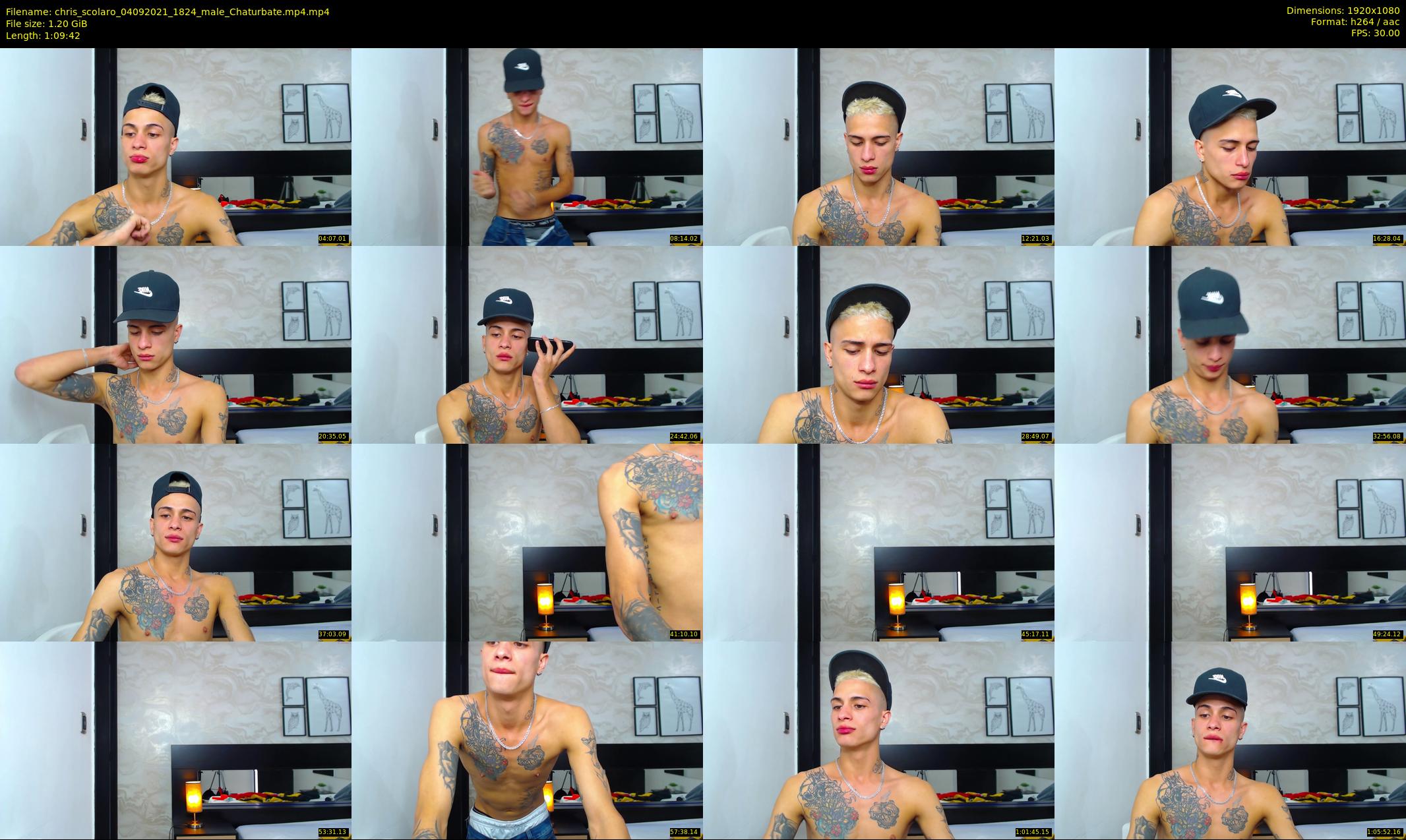 chris_scolaro — 70 minute Chaturbate male cam show recording, 1080p, Sep 4, 2021