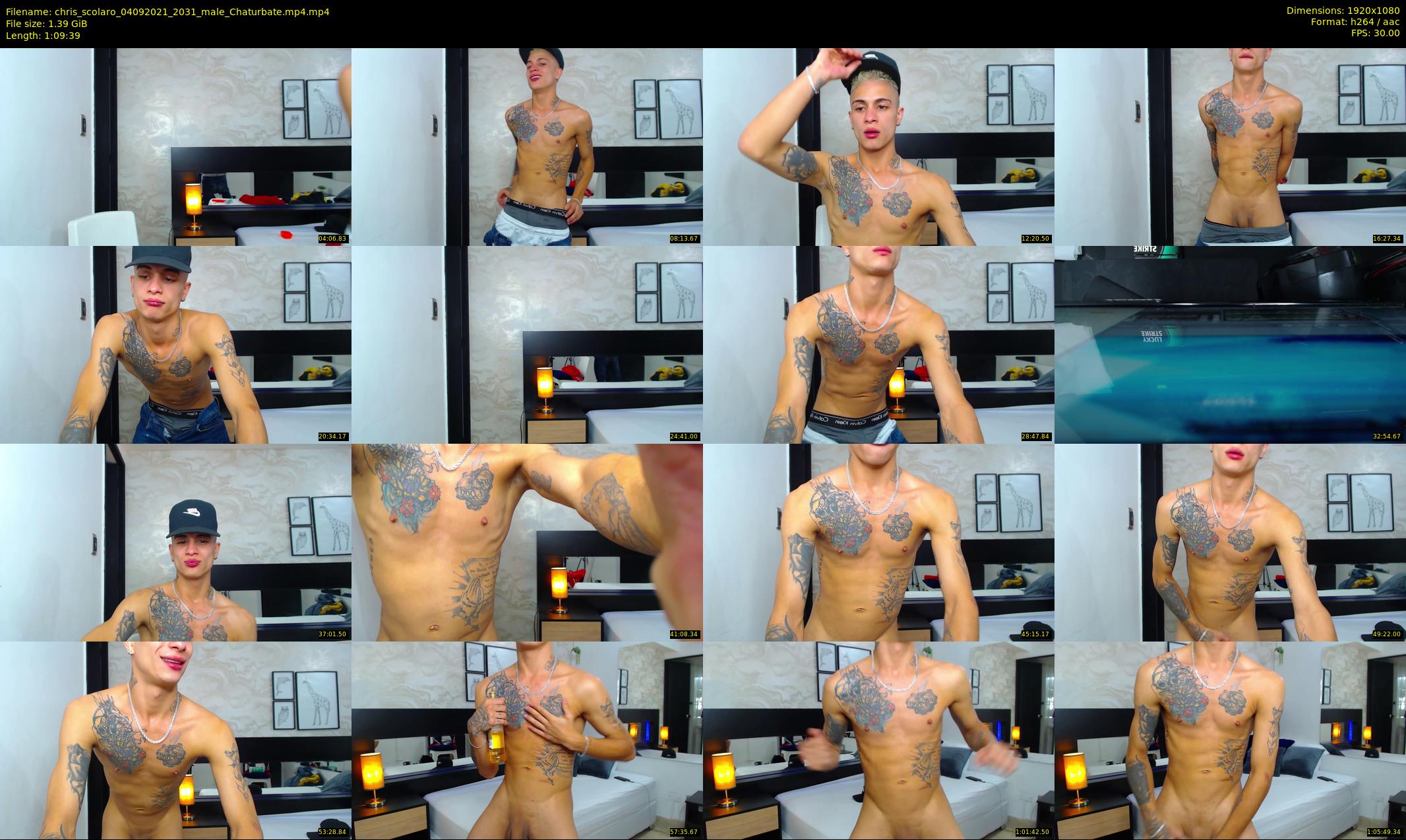 chris_scolaro — 70 minute Chaturbate male cam show recording, 1080p, Sep 4, 2021