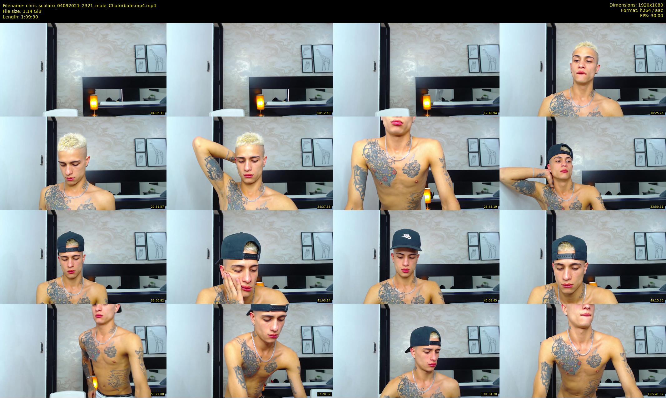 chris_scolaro — 70 minute Chaturbate male cam show recording, 1080p, Sep 4, 2021