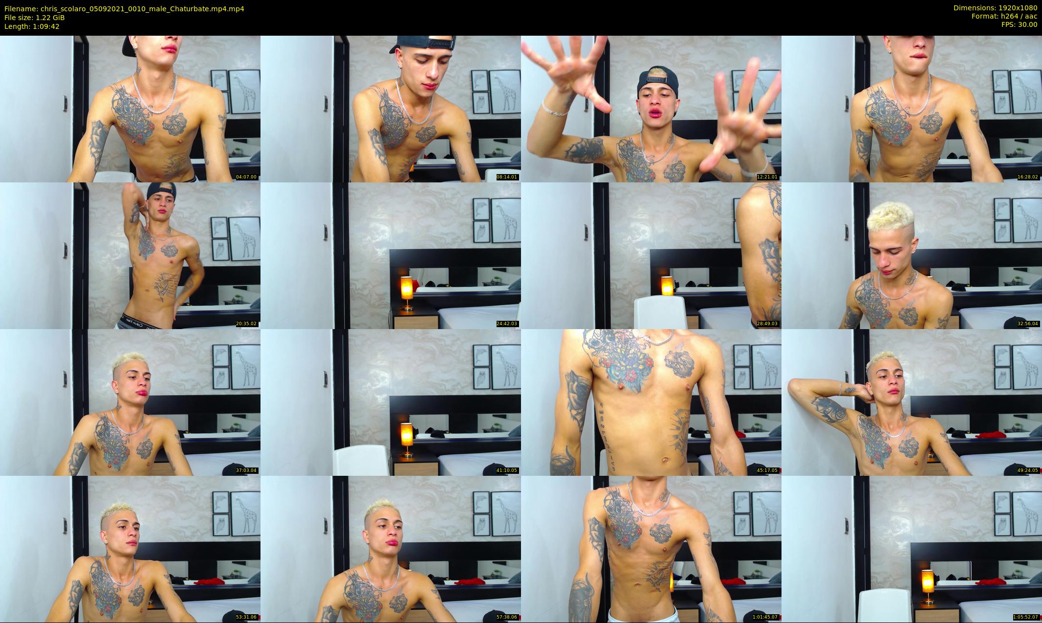 chris_scolaro — 70 minute Chaturbate male cam show recording, 1080p, Sep 5, 2021