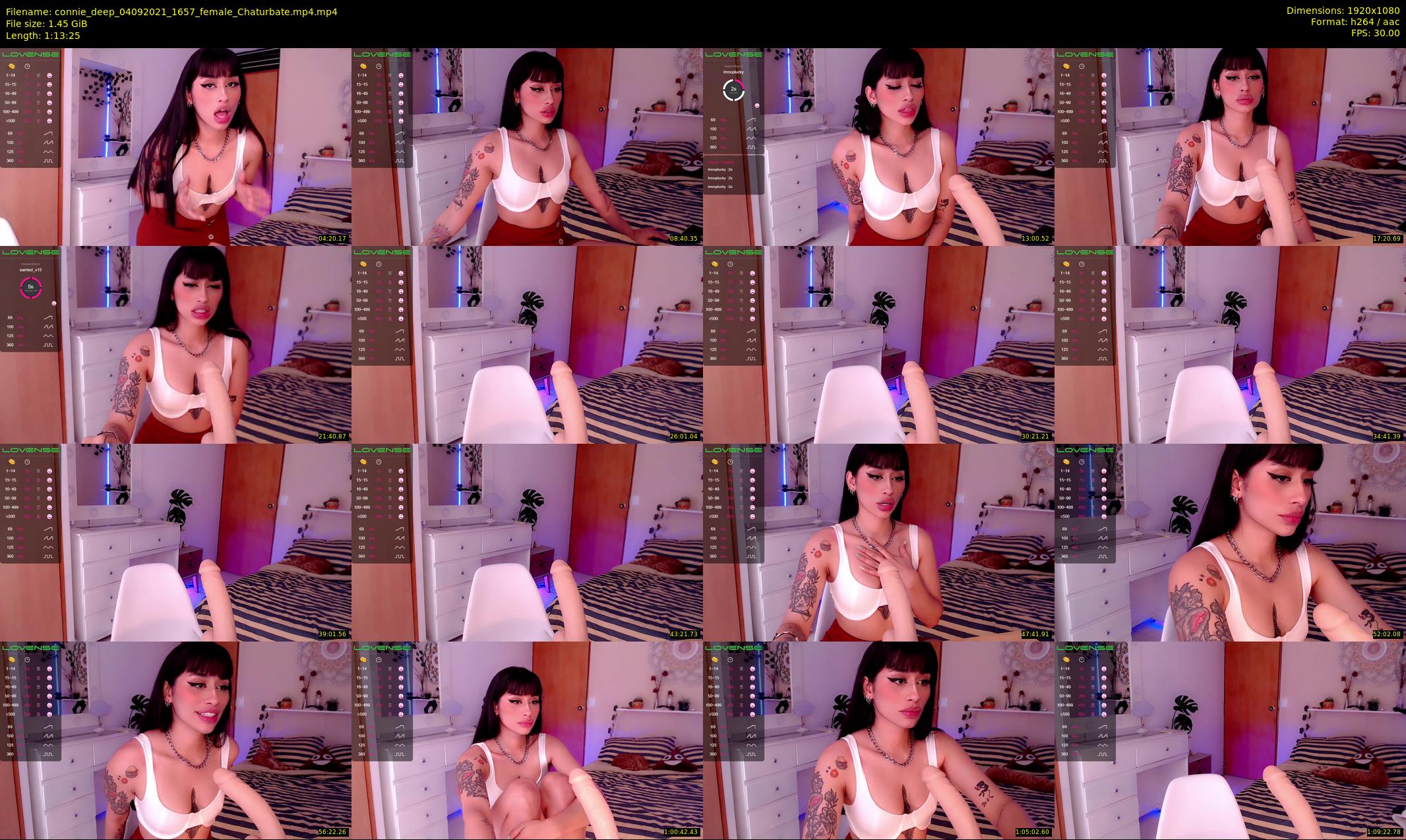 connie_deep — 74 minute Chaturbate female cam show recording, 1080p, Sep 4, 2021