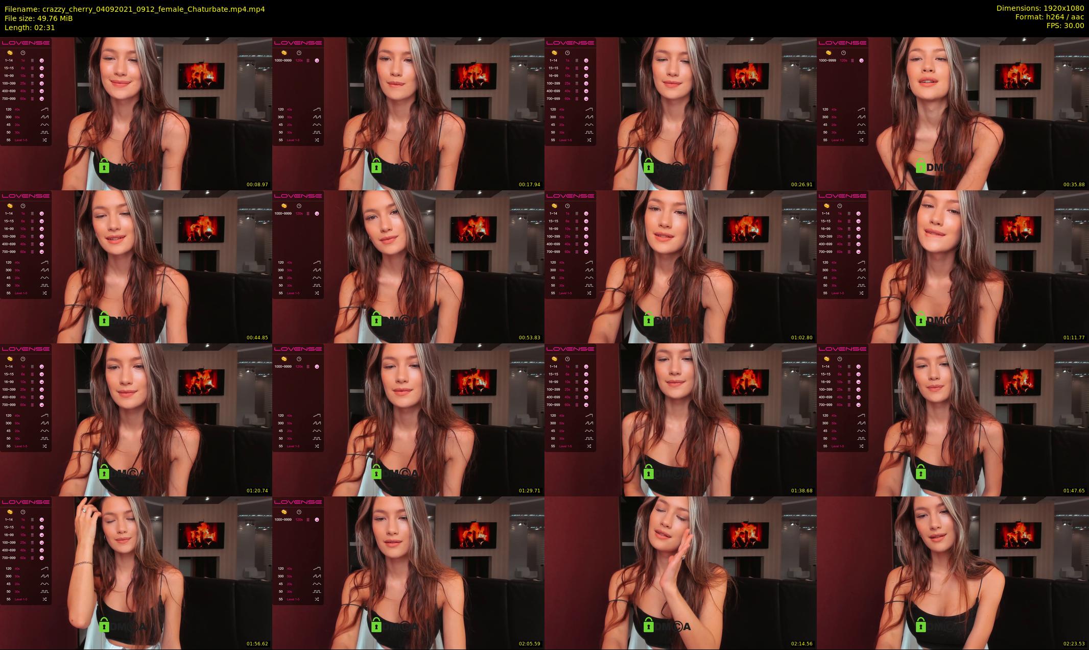 crazzy_cherry — 3 minute Chaturbate female cam show recording, 1080p, Sep 4, 2021