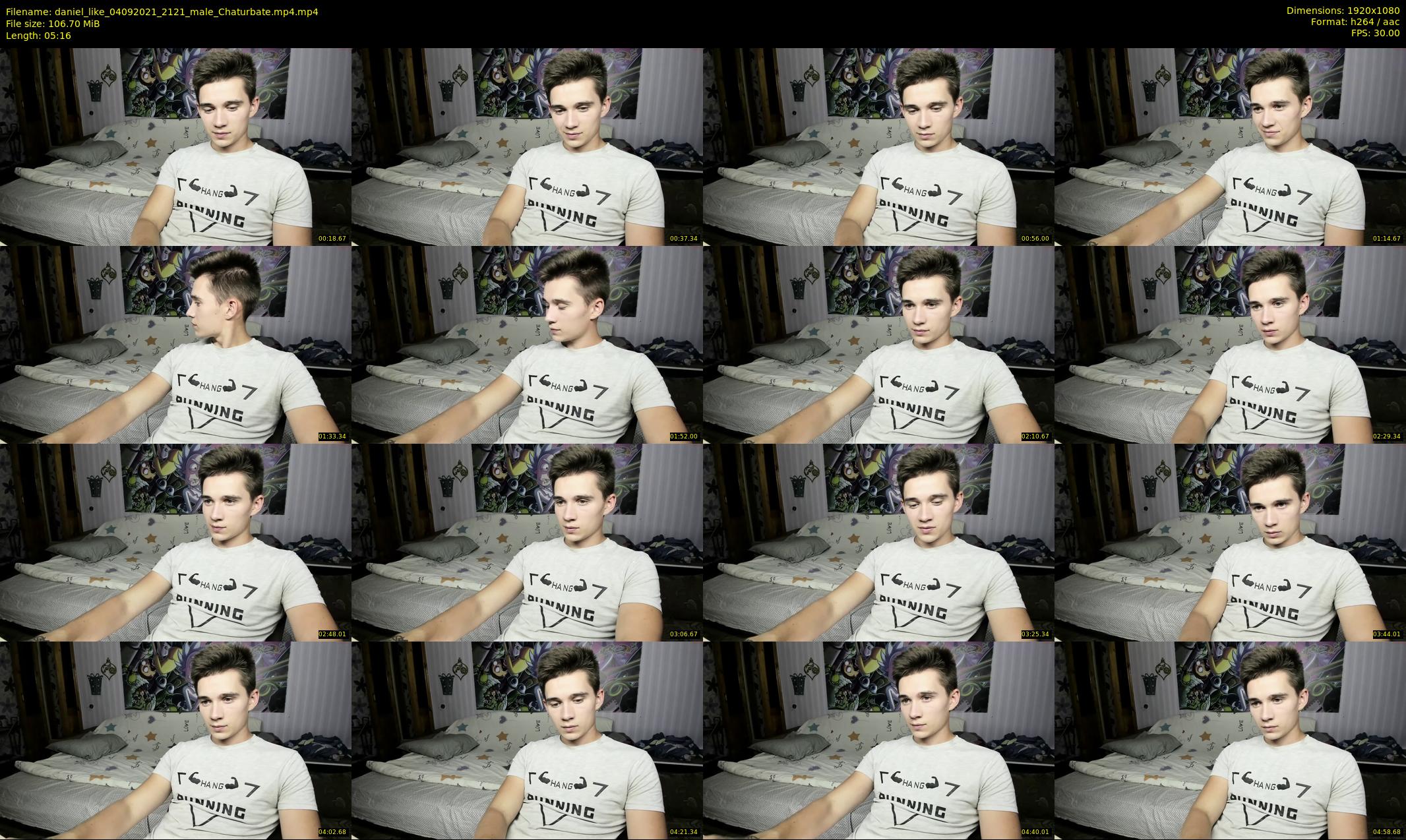 daniel_like — 6 minute Chaturbate male cam show recording, 1080p, Sep 4, 2021
