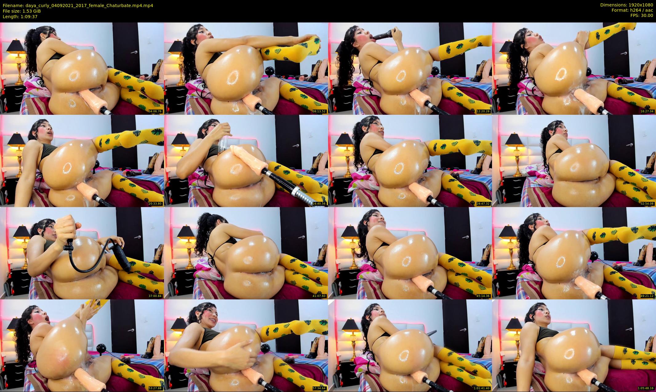 daya_curly — 70 minute Chaturbate female cam show recording, 1080p, Sep 4, 2021