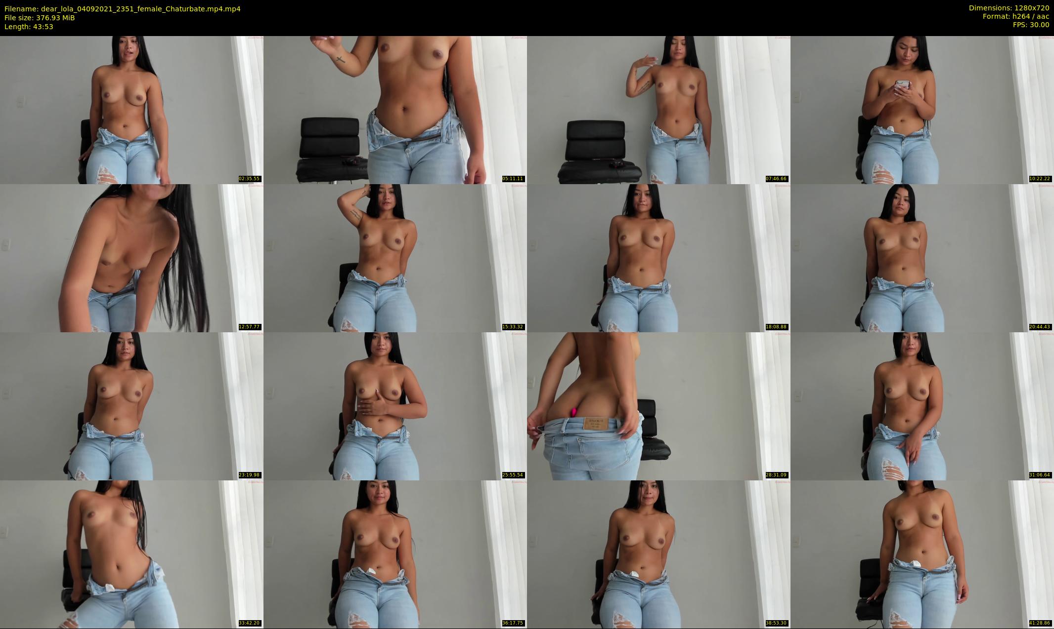 dear_lola — 44 minute Chaturbate female cam show recording, 720p, Sep 4, 2021