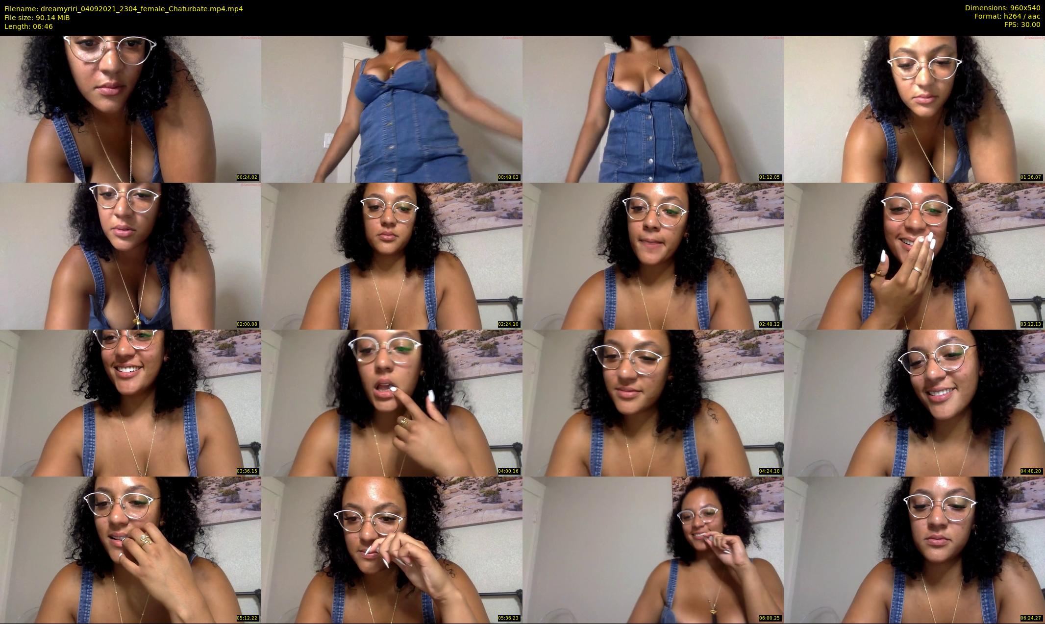 dreamyriri — 7 minute Chaturbate female cam show recording, 480p, Sep 4, 2021