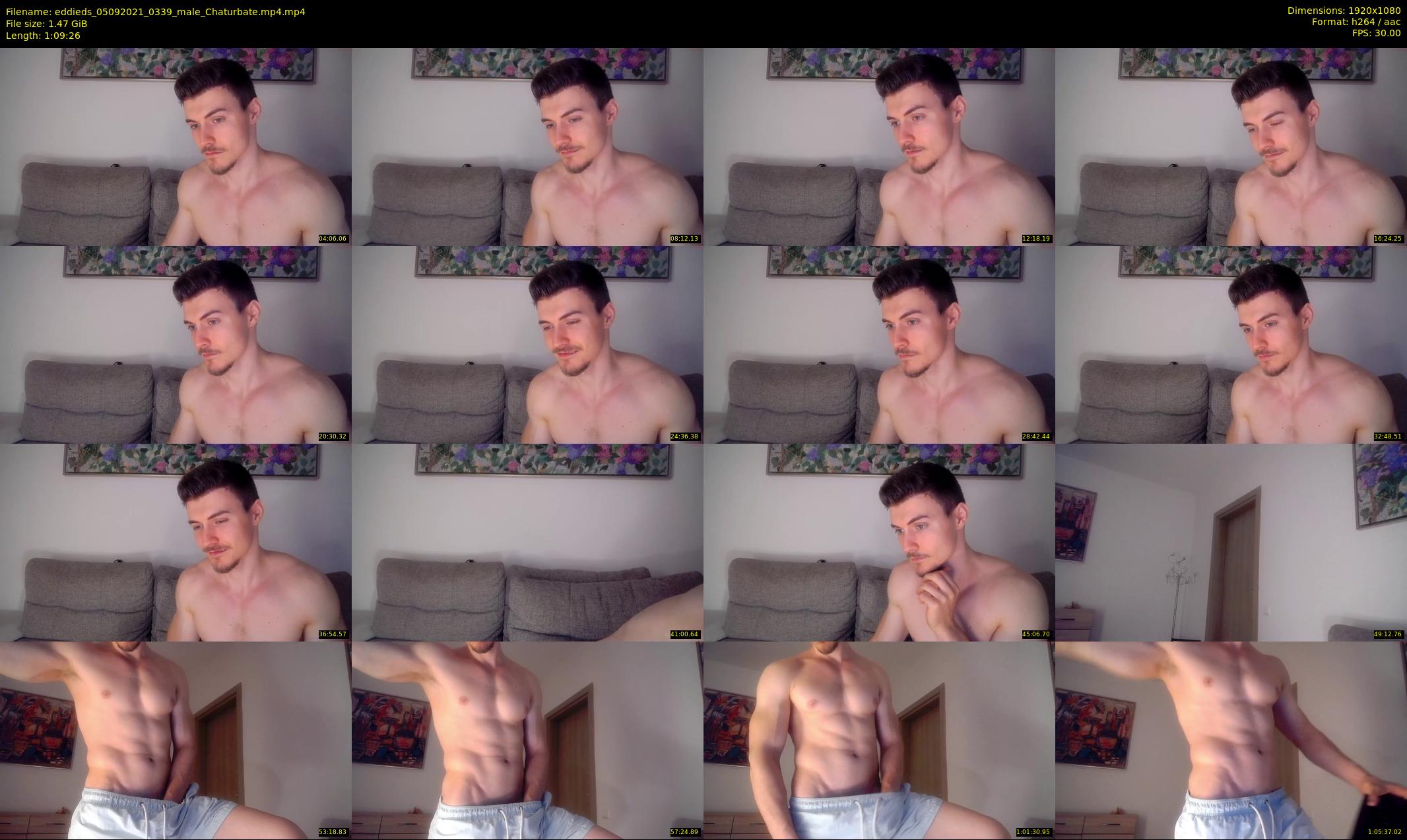 eddieds — 70 minute Chaturbate male cam show recording, 1080p, Sep 5, 2021