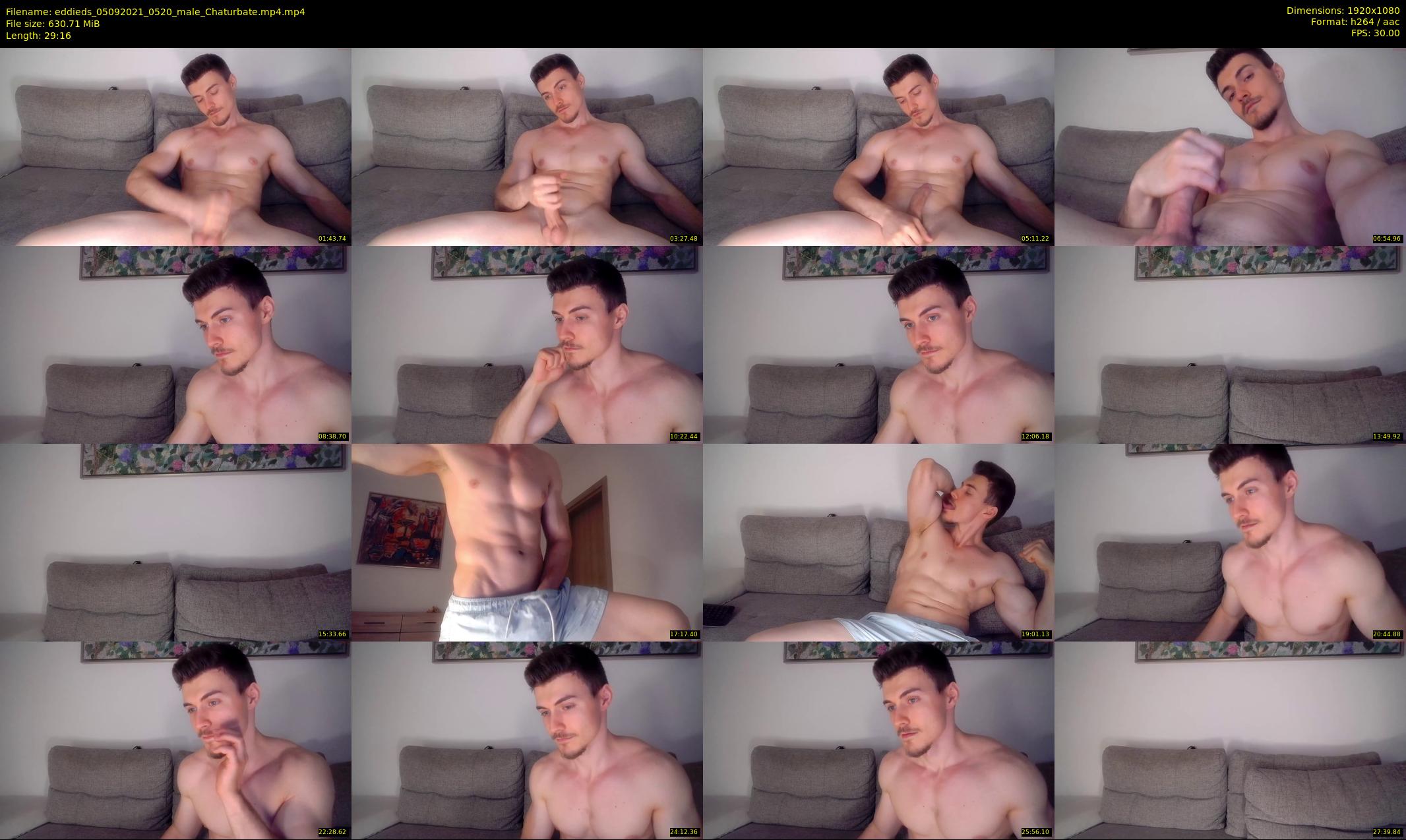 eddieds — 30 minute Chaturbate male cam show recording, 1080p, Sep 5, 2021
