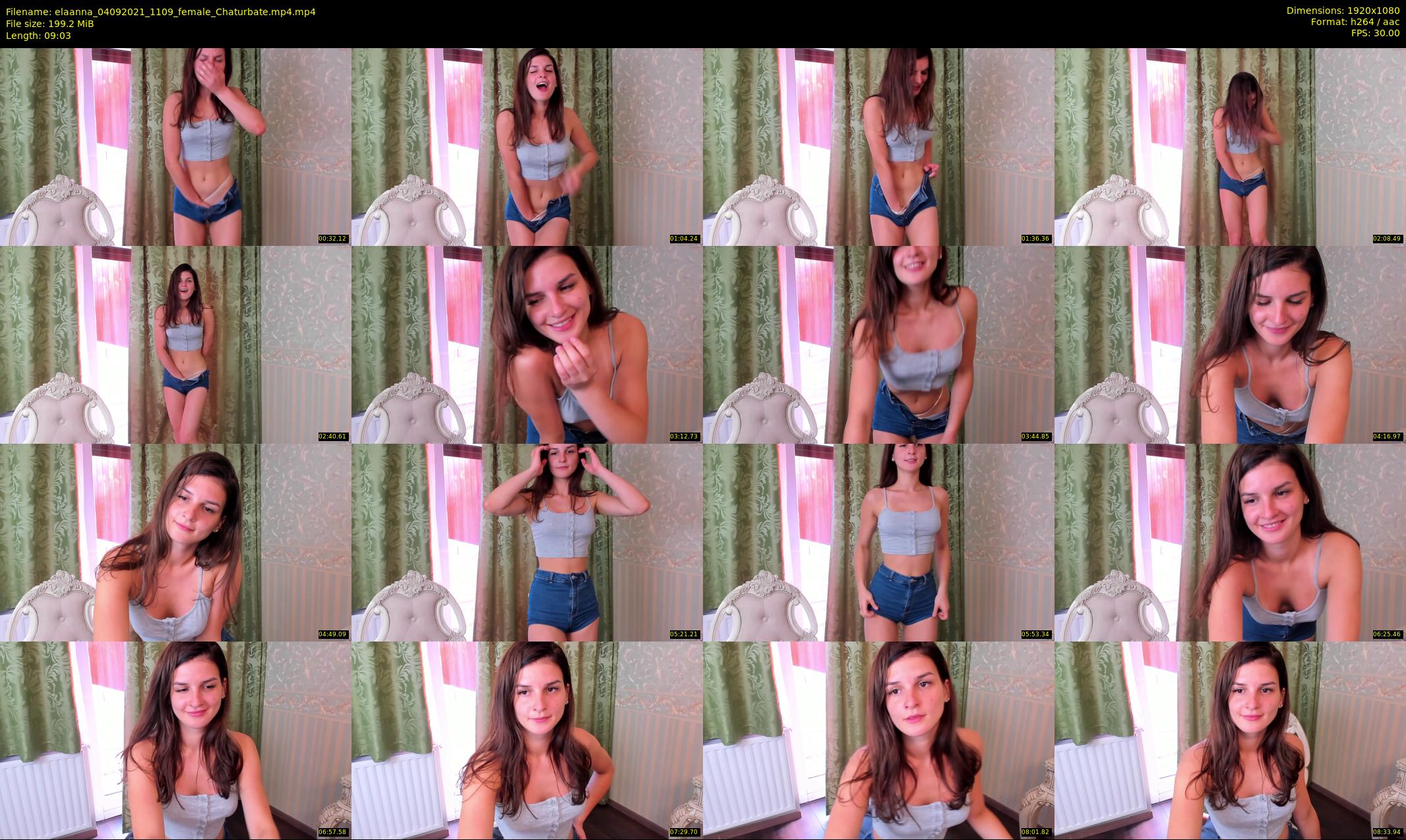 elaanna — 10 minute Chaturbate female cam show recording, 1080p, Sep 4, 2021