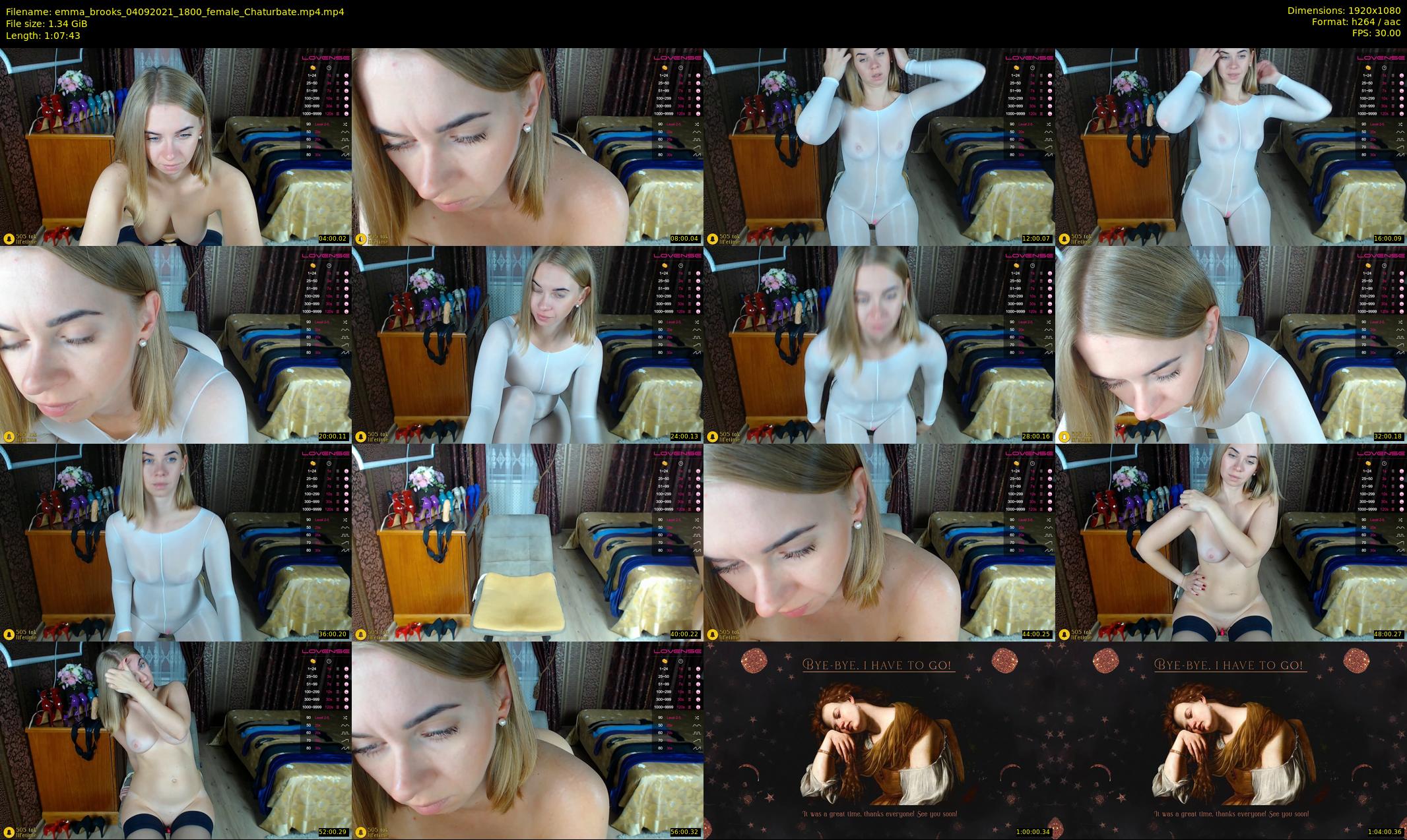 emma_brooks — 68 minute Chaturbate female cam show recording, 1080p, Sep 4, 2021