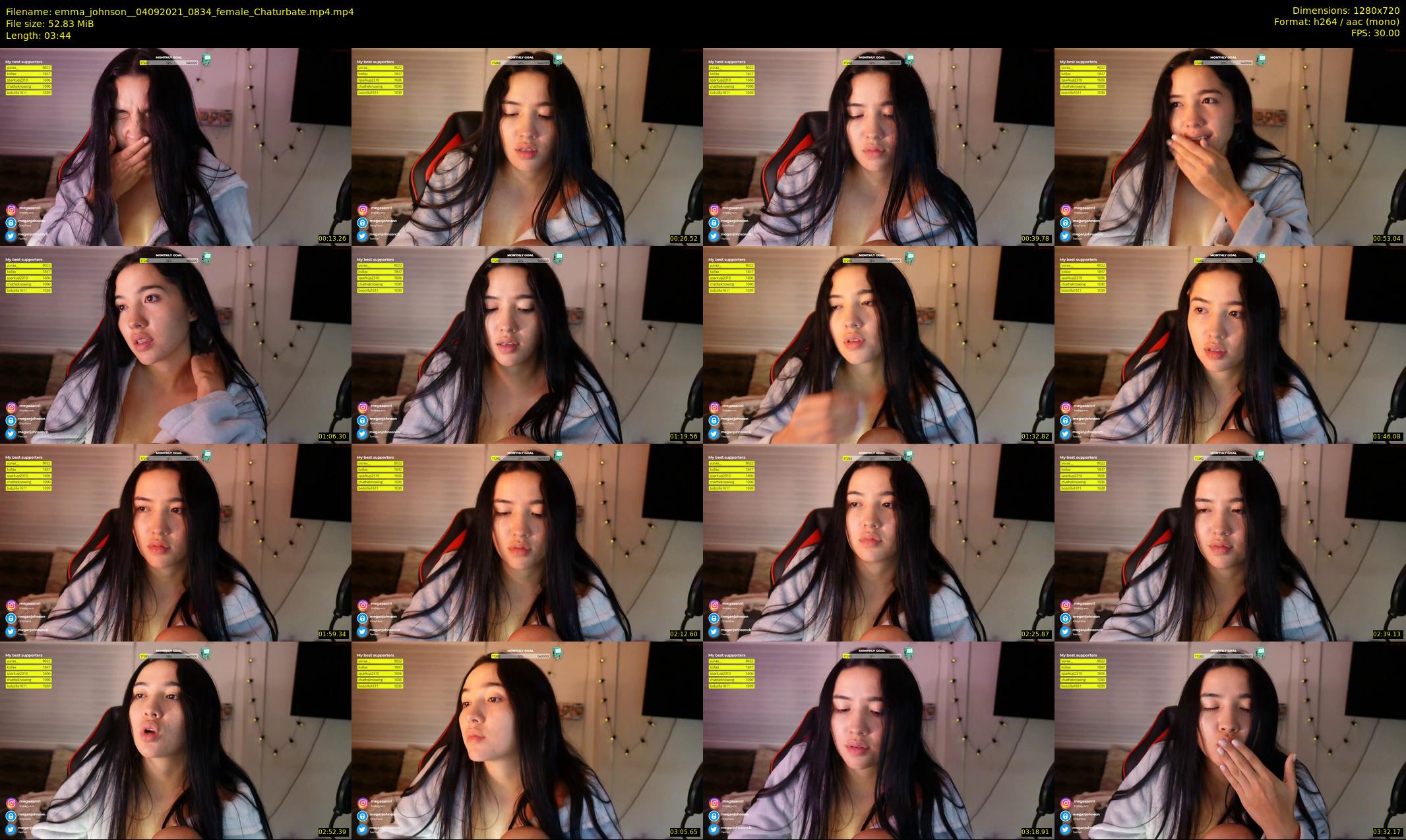 emma_johnson_ — 4 minute Chaturbate female cam show recording, 720p, Sep 4, 2021