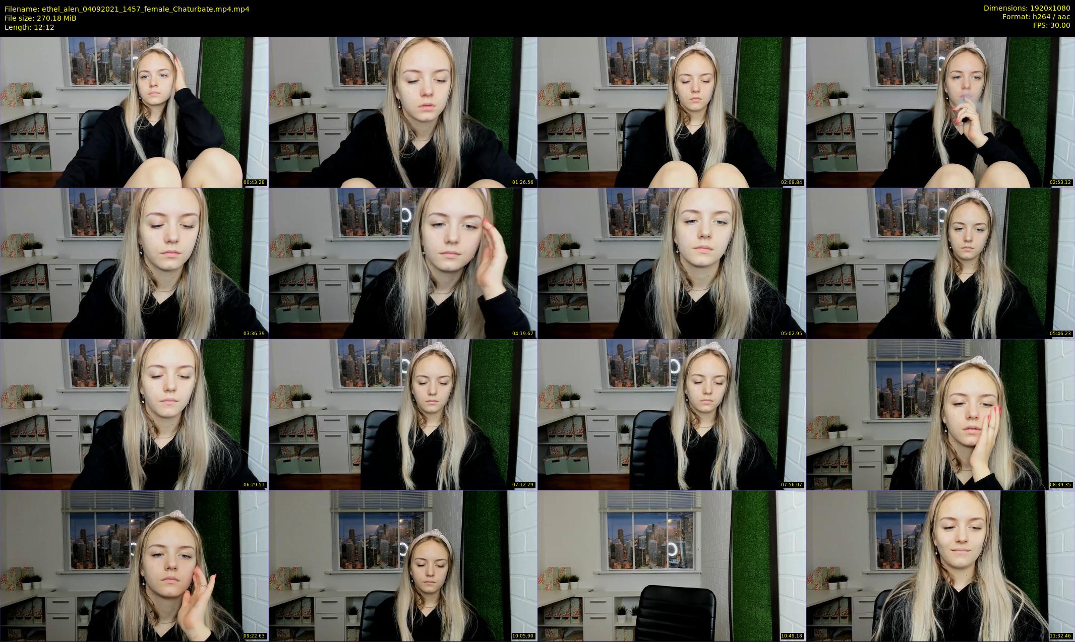 ethel_alen — 13 minute Chaturbate female cam show recording, 1080p, Sep 4, 2021