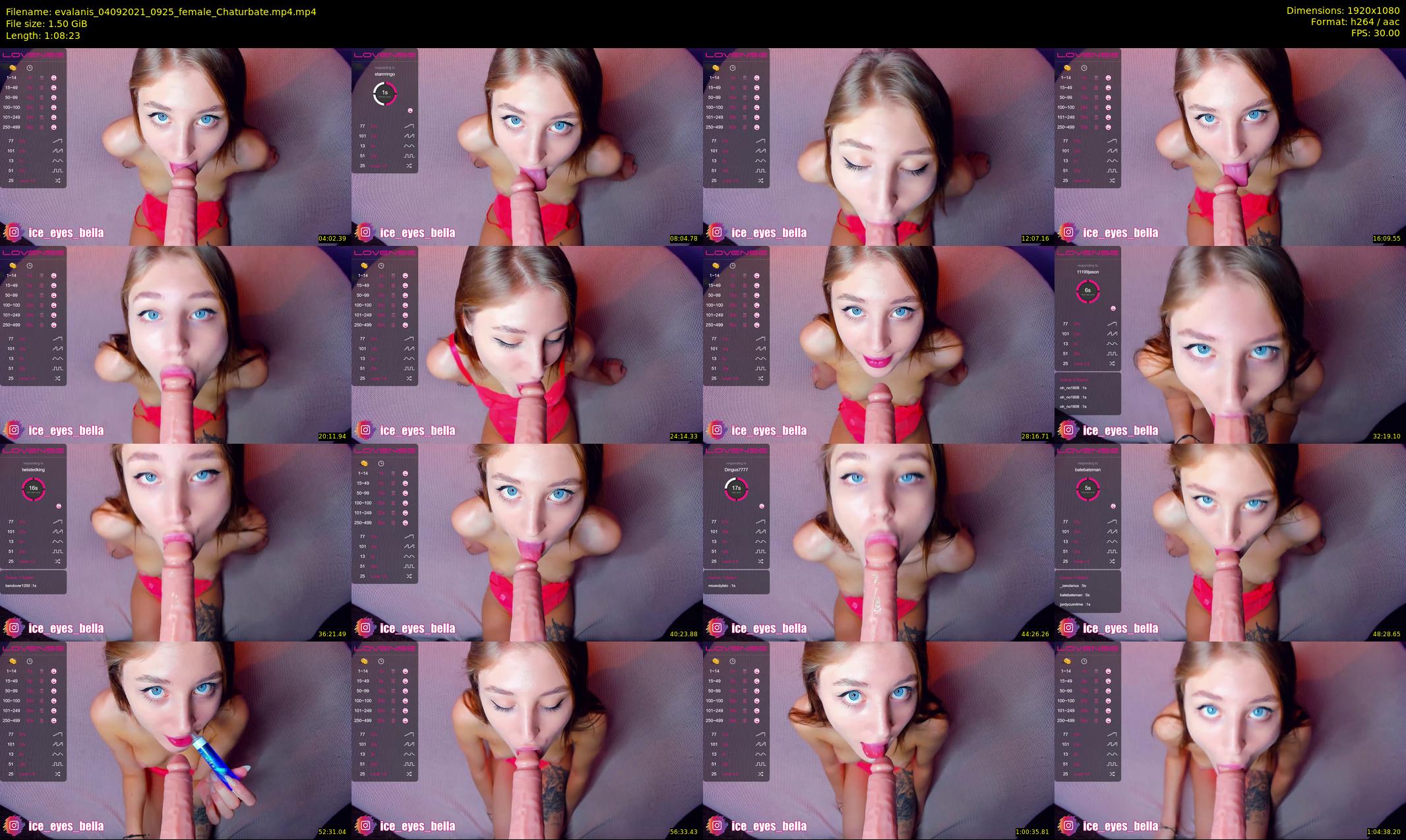 evalanis — 69 minute Chaturbate couple cam show recording, 1080p, Sep 4, 2021