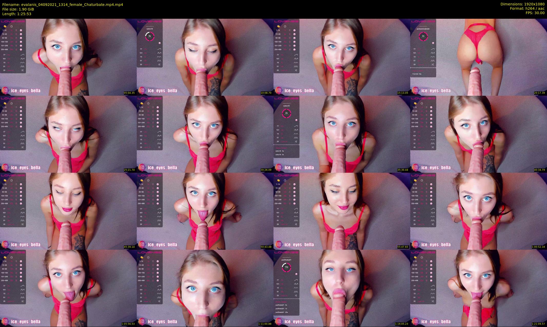 evalanis — 86 minute Chaturbate couple cam show recording, 1080p, Sep 4, 2021