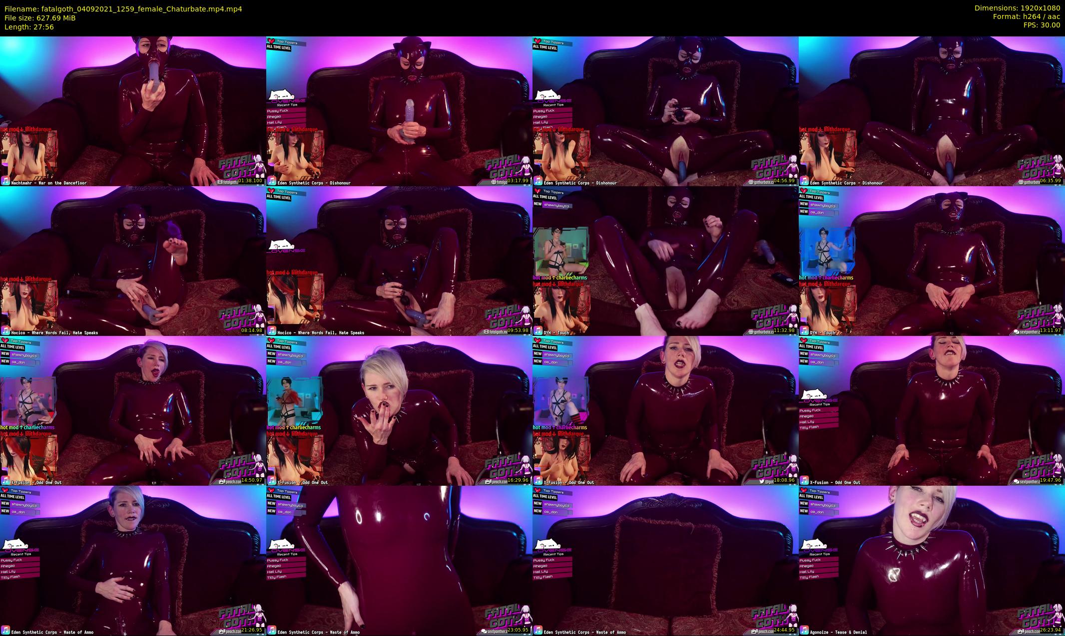 fatalgoth — 28 minute Chaturbate couple cam show recording, 1080p, Sep 4, 2021