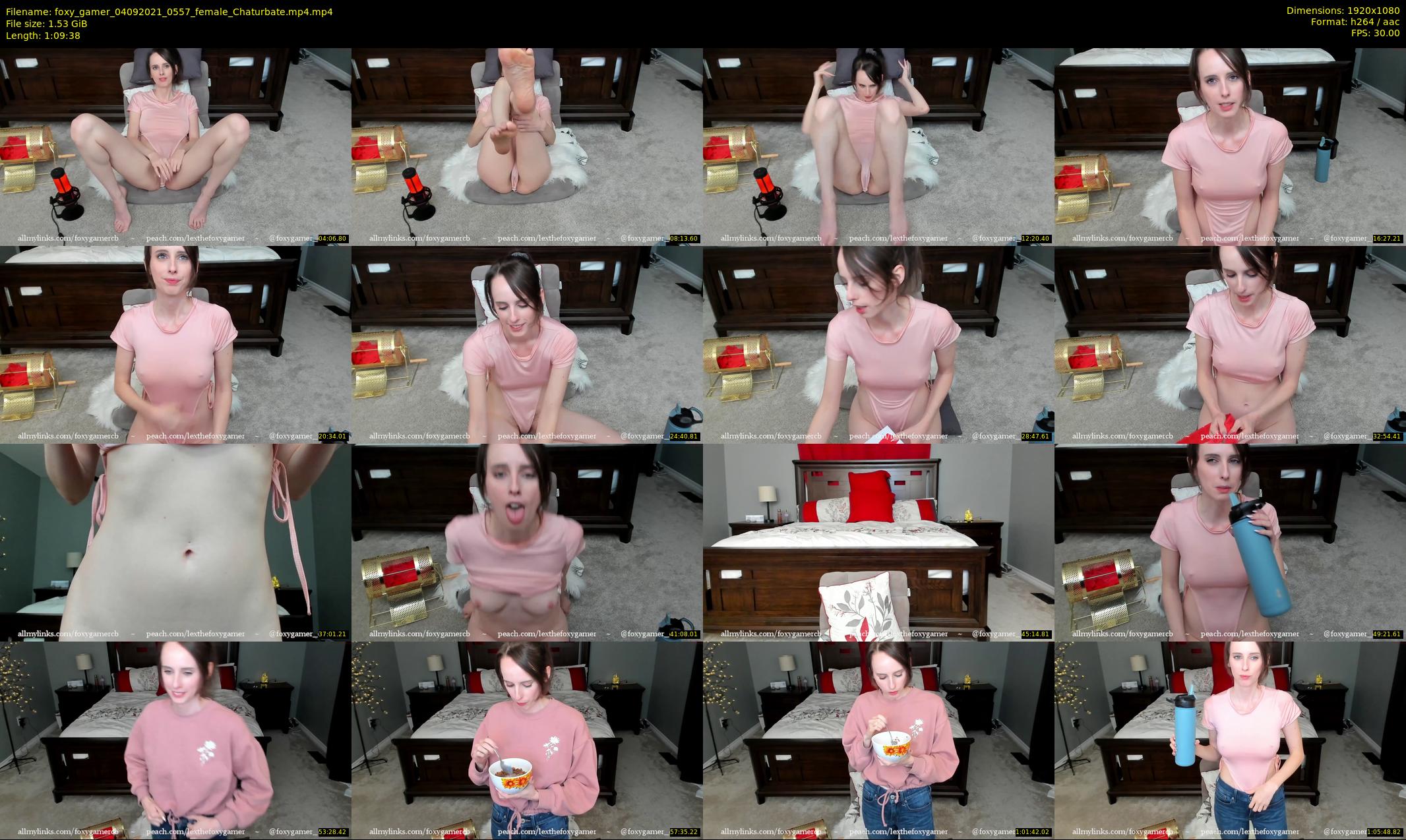 foxy_gamer — 70 minute Chaturbate female cam show recording, 1080p, Sep 4, 2021