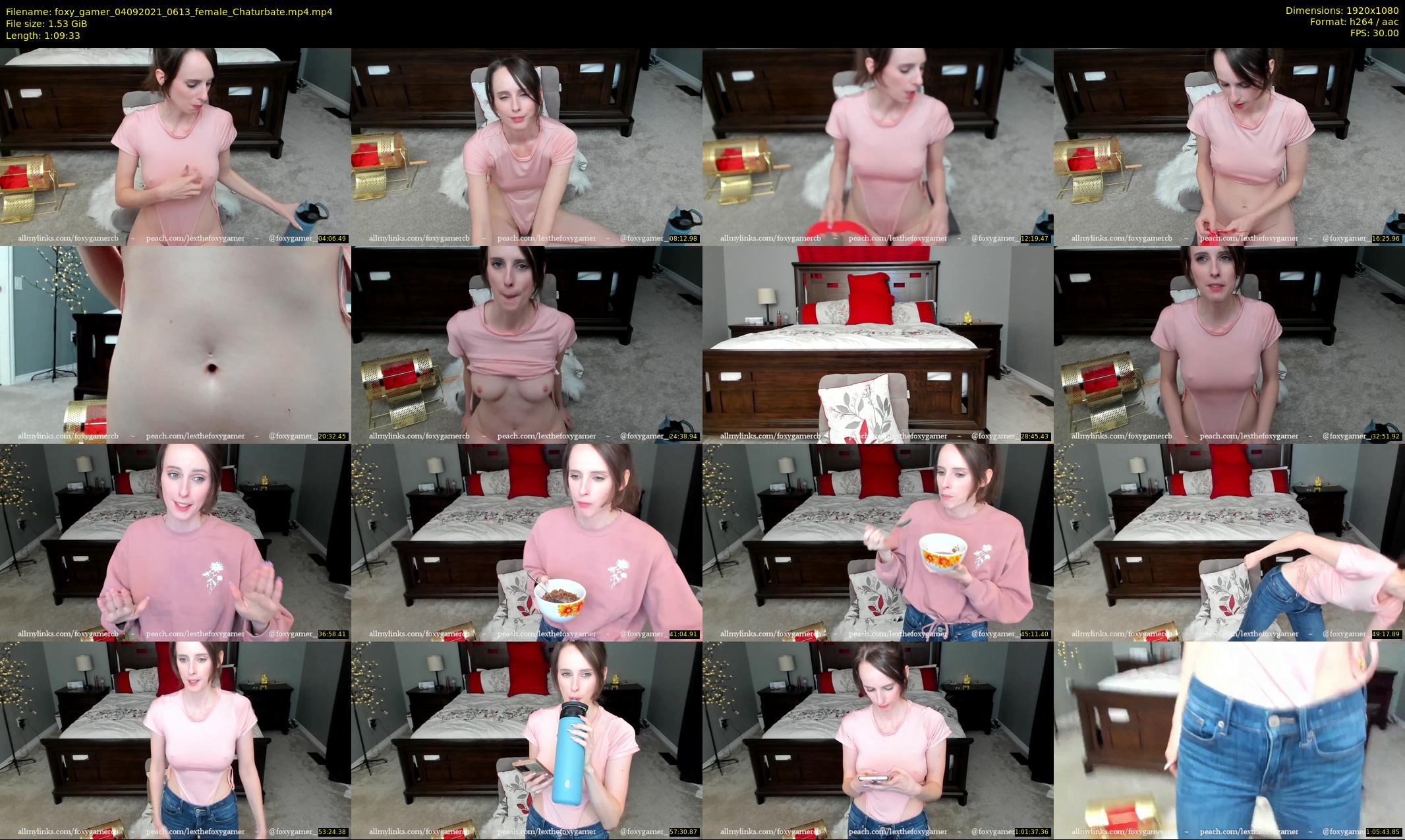 foxy_gamer — 70 minute Chaturbate female cam show recording, 1080p, Sep 4, 2021