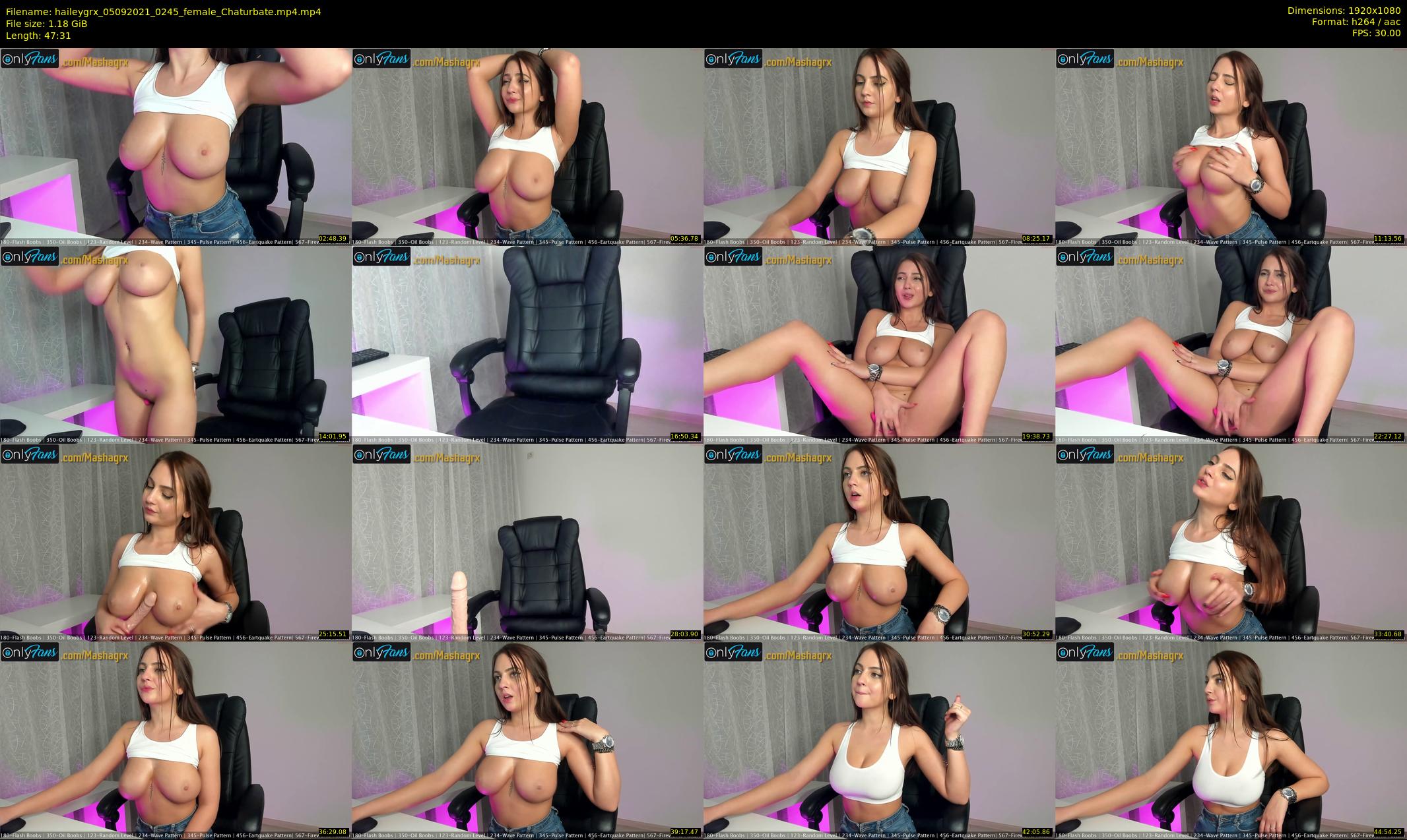 haileygrx — 48 minute Chaturbate female cam show recording, 1080p, Sep 5, 2021