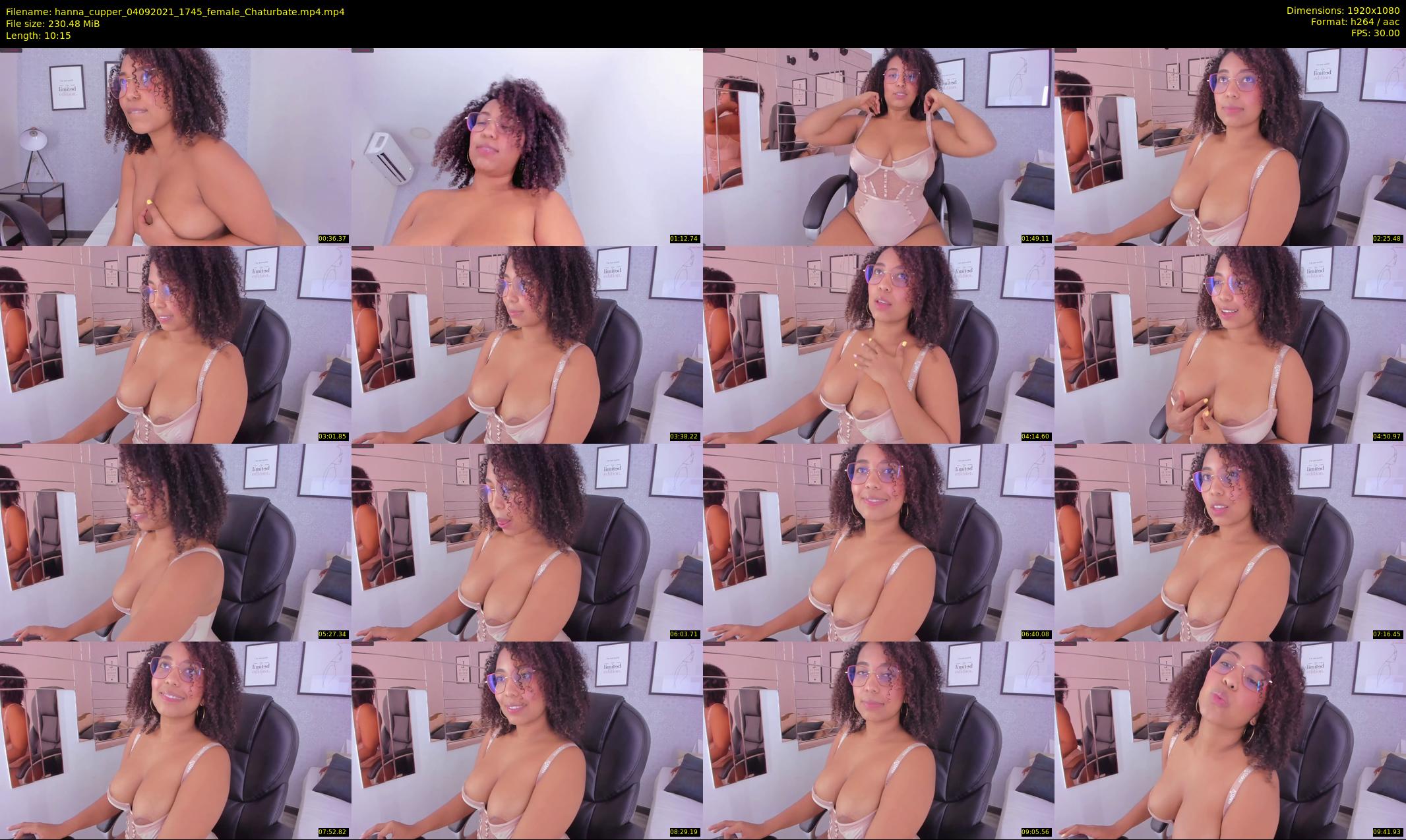 hanna_cupper — 11 minute Chaturbate female cam show recording, 1080p, Sep 4, 2021