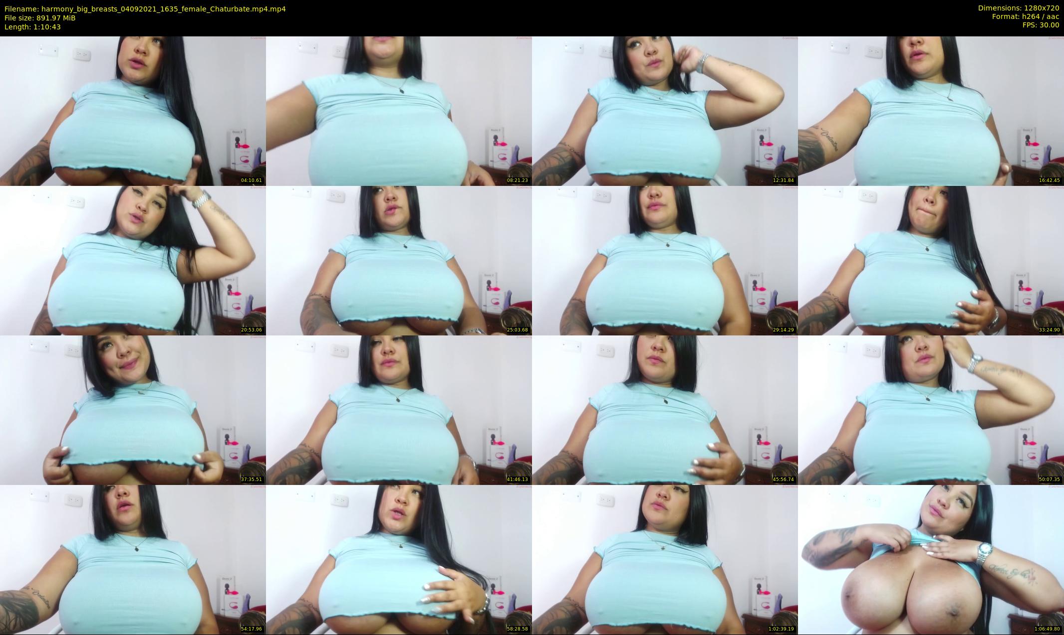 harmony_big_breasts — 71 minute Chaturbate female cam show recording, 720p, Sep 4, 2021